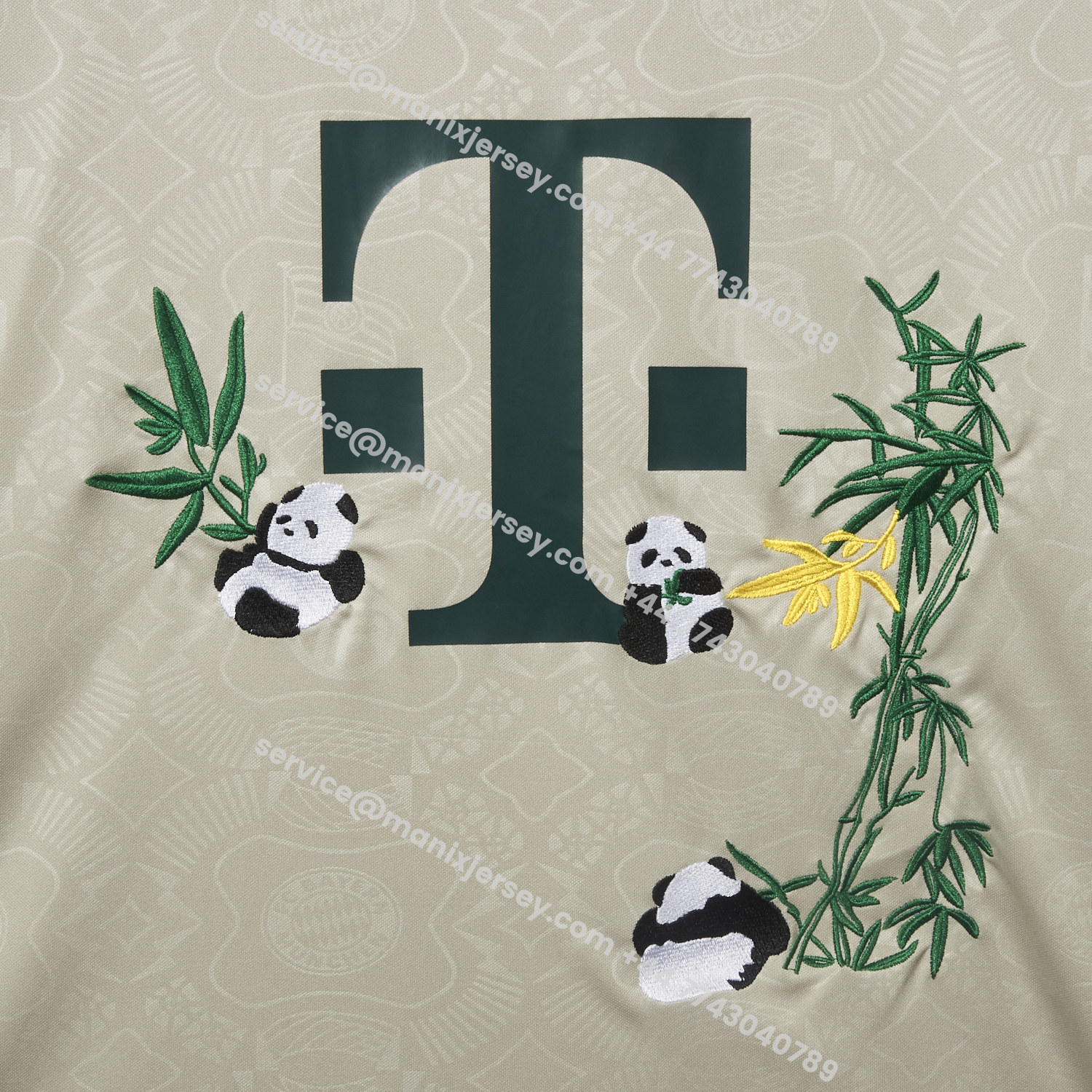 ManixJersey.com | 【Panda Bamboo Embroidered Version】Bayern Munich 25-26 Oktoberfest Jersey - Fans Version -Customize Name, Number and Patch | Worldwide Shipping