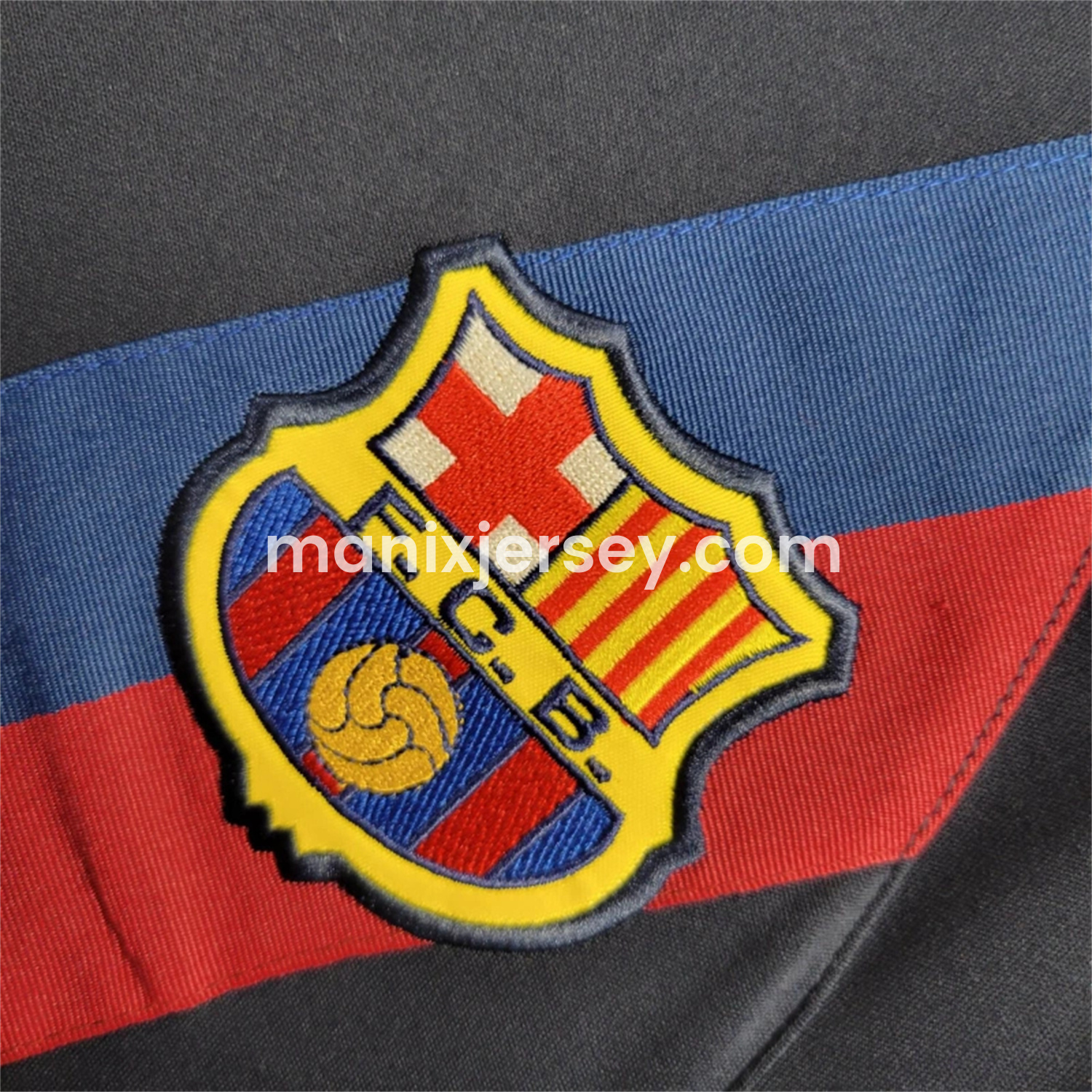 ManixJersey.com | Retro Barcelona 02-03 Away Jersey -Customize Name, Number and Patch | Worldwide Shipping