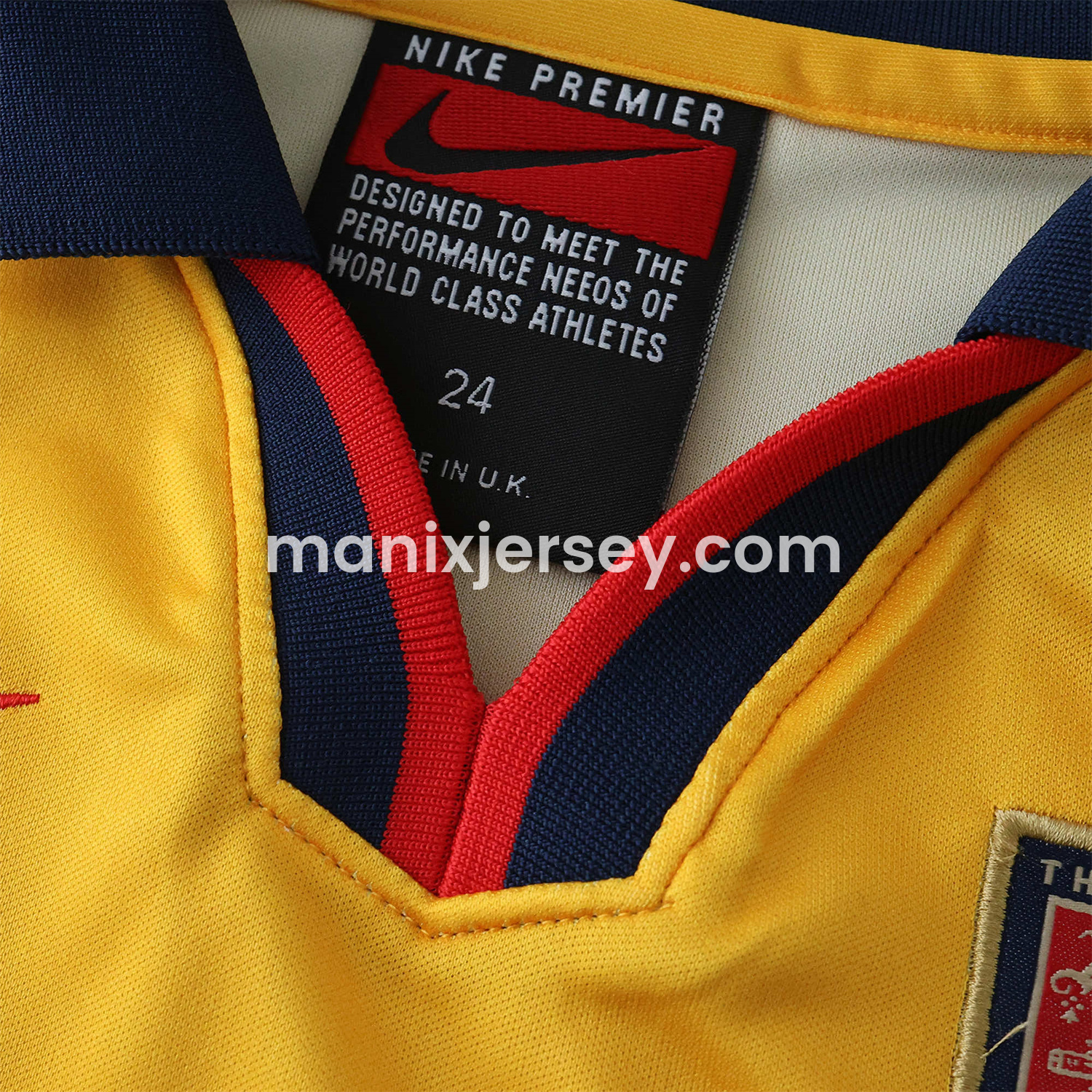 ManixJersey.com | Retro Arsenal 1997-99 Away Kids Kit -Customize Name, Number and Patch | Worldwide Shipping