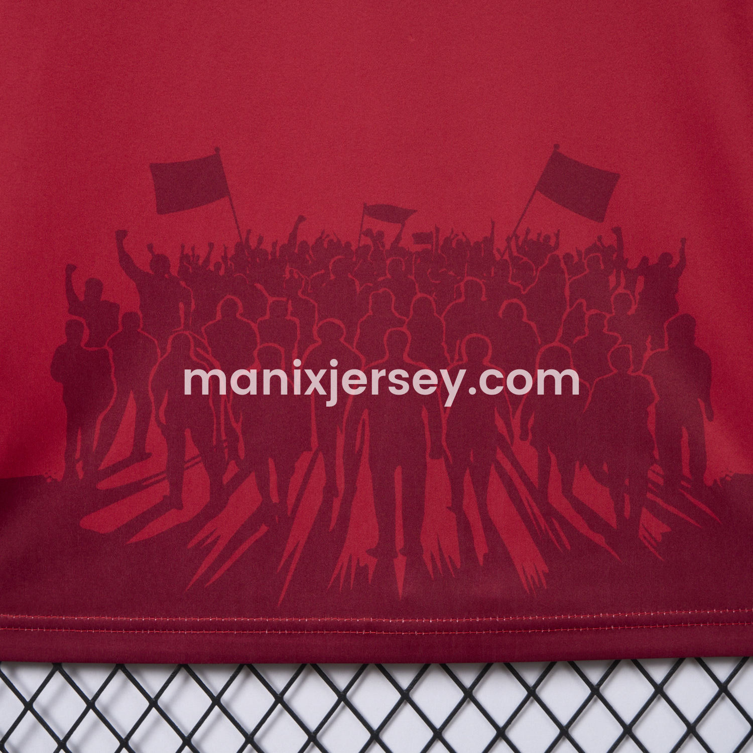 ManixJersey.com | Hannover 96 24-25 Anti-Racism Special Edition Jersey - Fans Version -Customize Name, Number and Patch | Worldwide Shipping