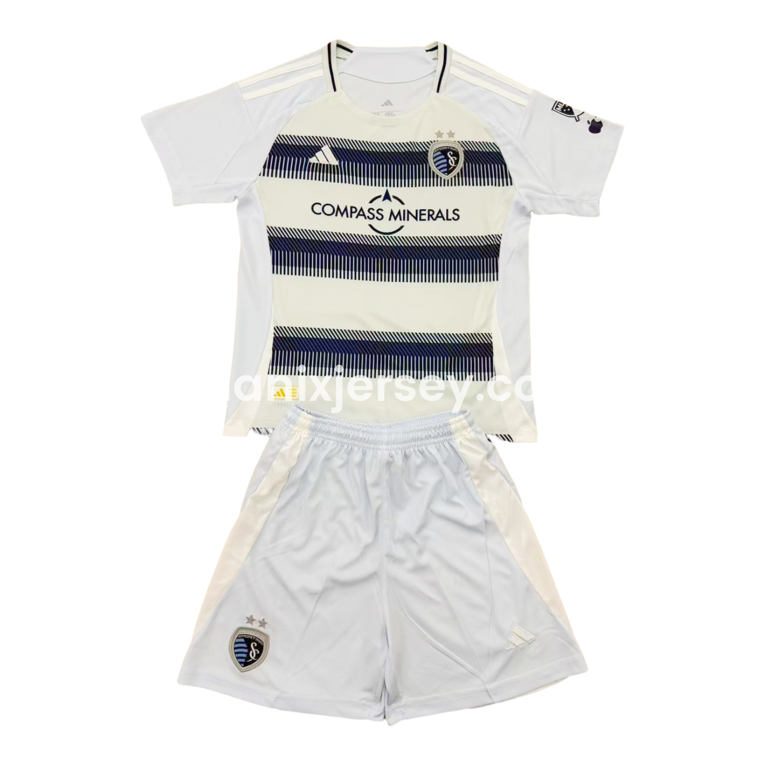 ManixJersey.com | Sporting Kansas City 25-26 Home Kids Kit -Customize Name, Number and Patch | Worldwide Shipping