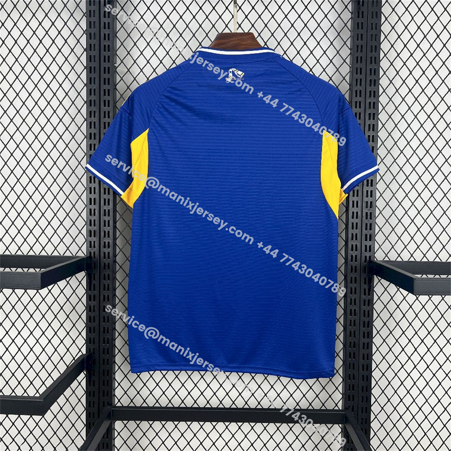 ManixJersey.com | Leeds United 25-26 Away Blue Jersey - Fans Version -Customize Name, Number and Patch | Worldwide Shipping