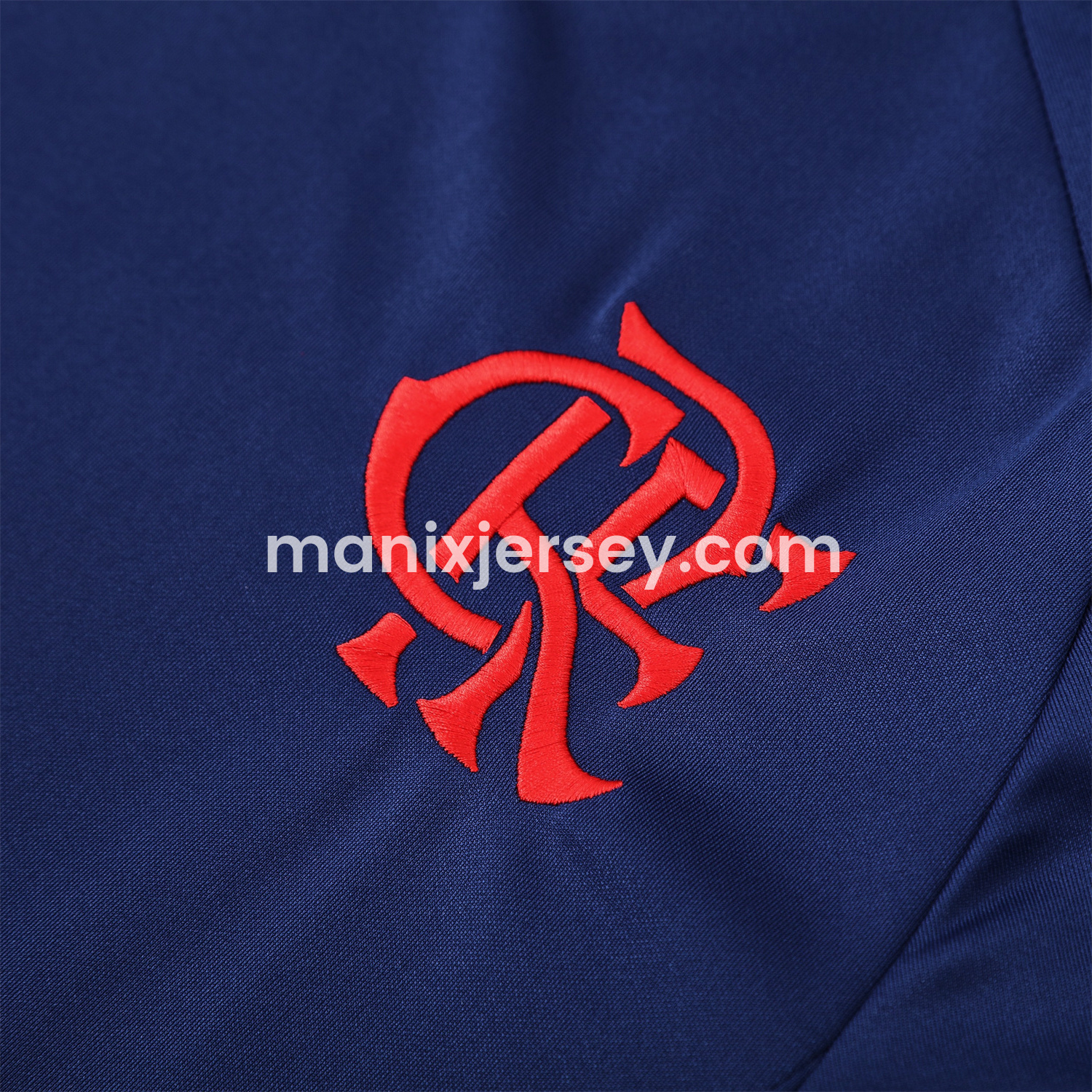 ManixJersey.com | Flamengo 25-26 Training Hoodie Set - Royal Blue Top and Pants -Customize Name, Number and Patch | Worldwide Shipping