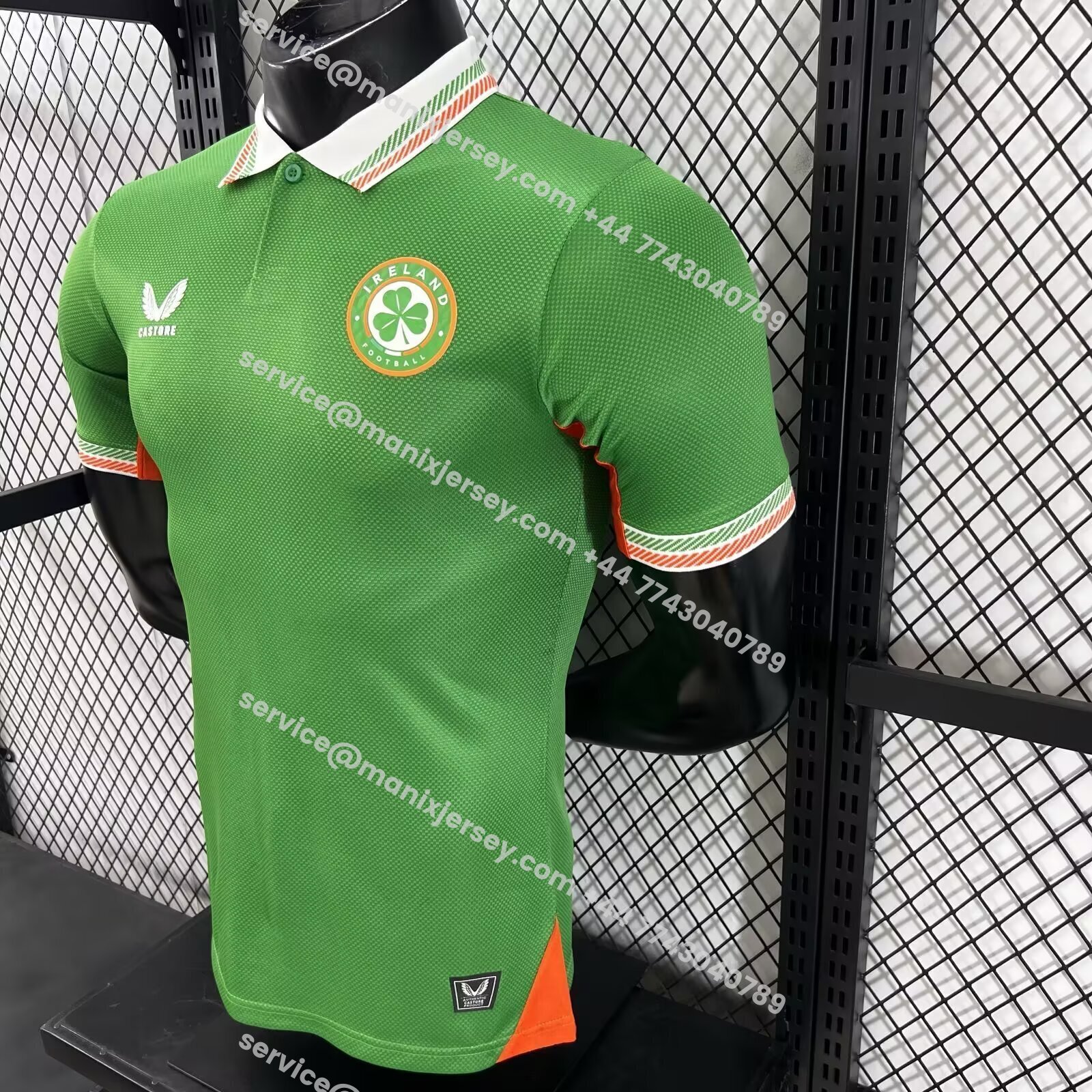 ManixJersey.com | Ireland 2026 Women's Team Home Jersey - Player Version -Customize Name, Number and Patch | Worldwide Shipping