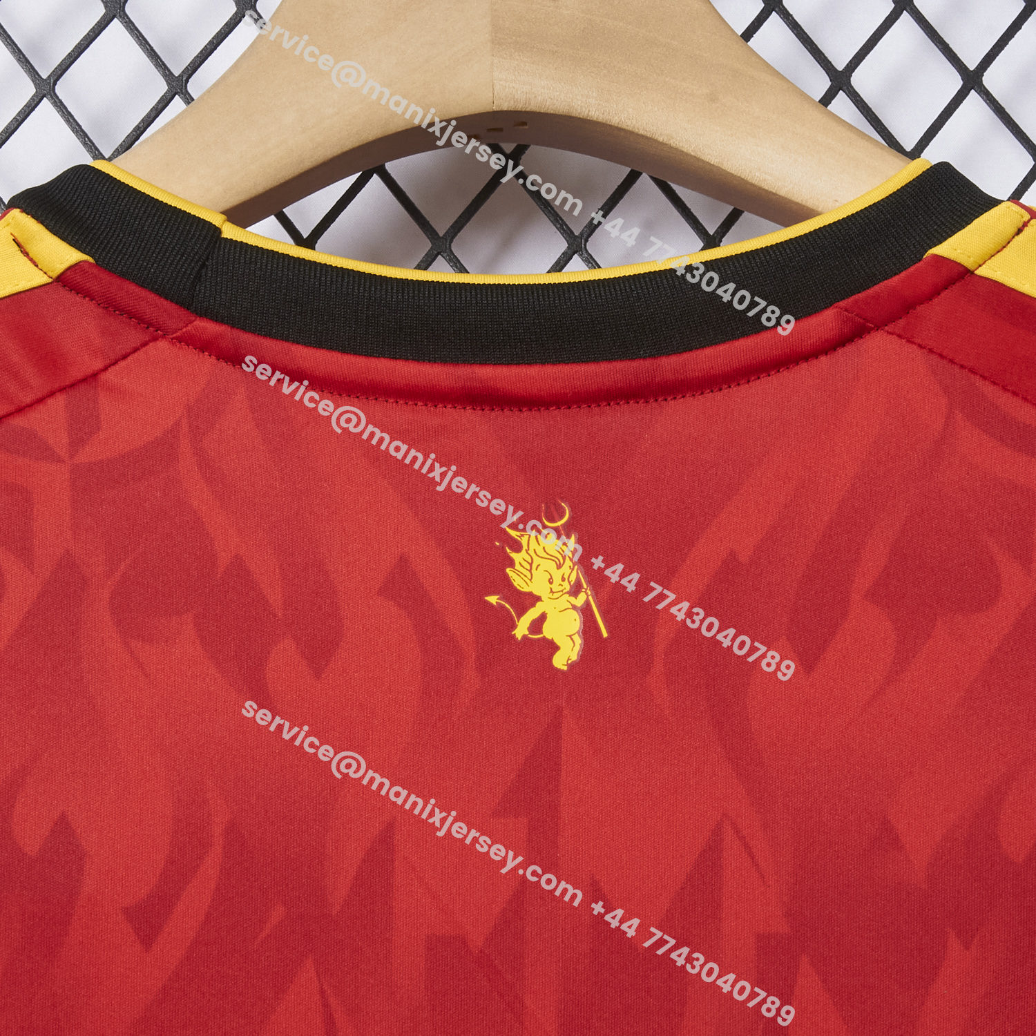 ManixJersey.com | Belgium 2026 Home Jersey (Leaked Version) - Fans Version -Customize Name, Number and Patch | Worldwide Shipping