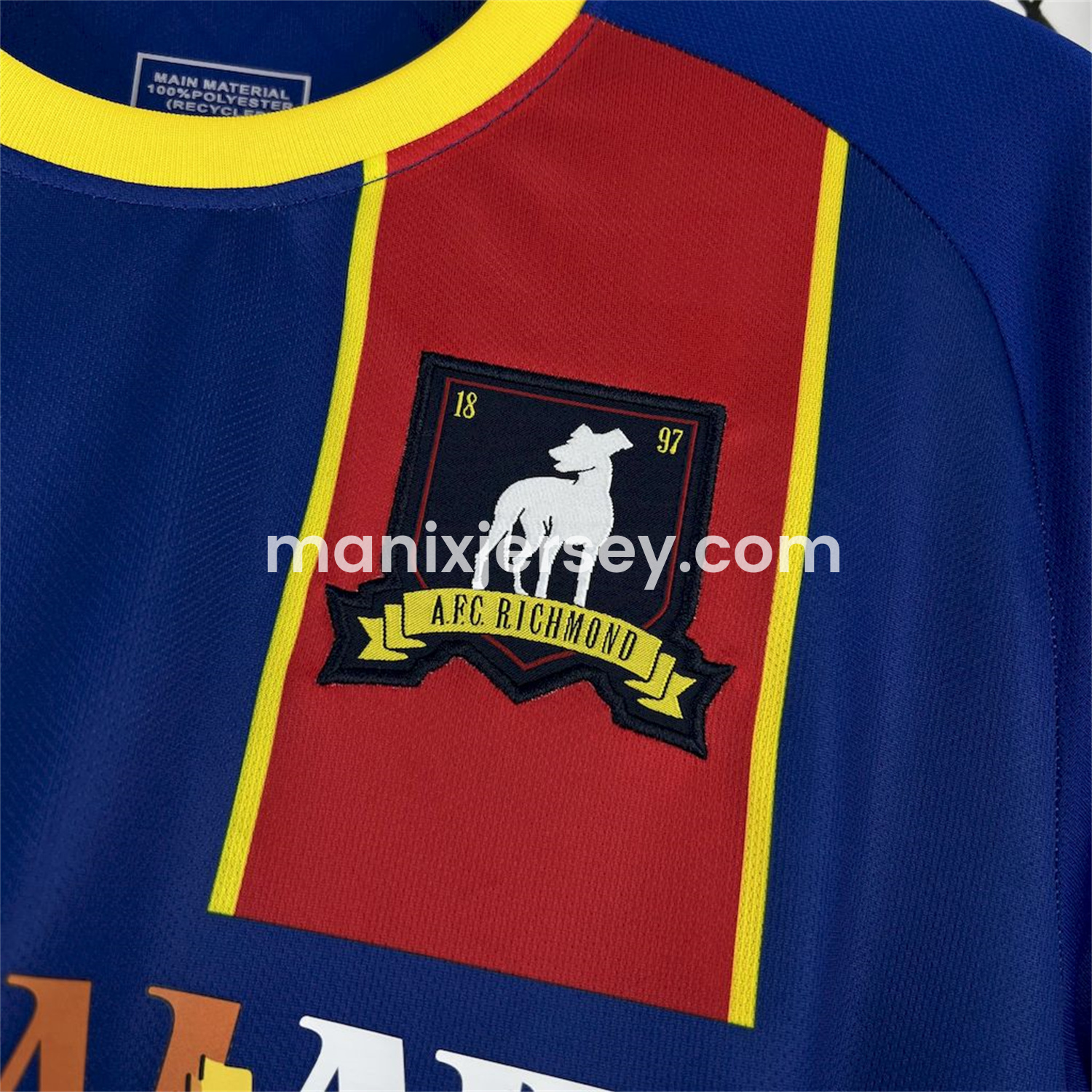 ManixJersey.com | AFC Richmond 25-26 Home Jersey - Fans Version -Customize Name, Number and Patch | Worldwide Shipping