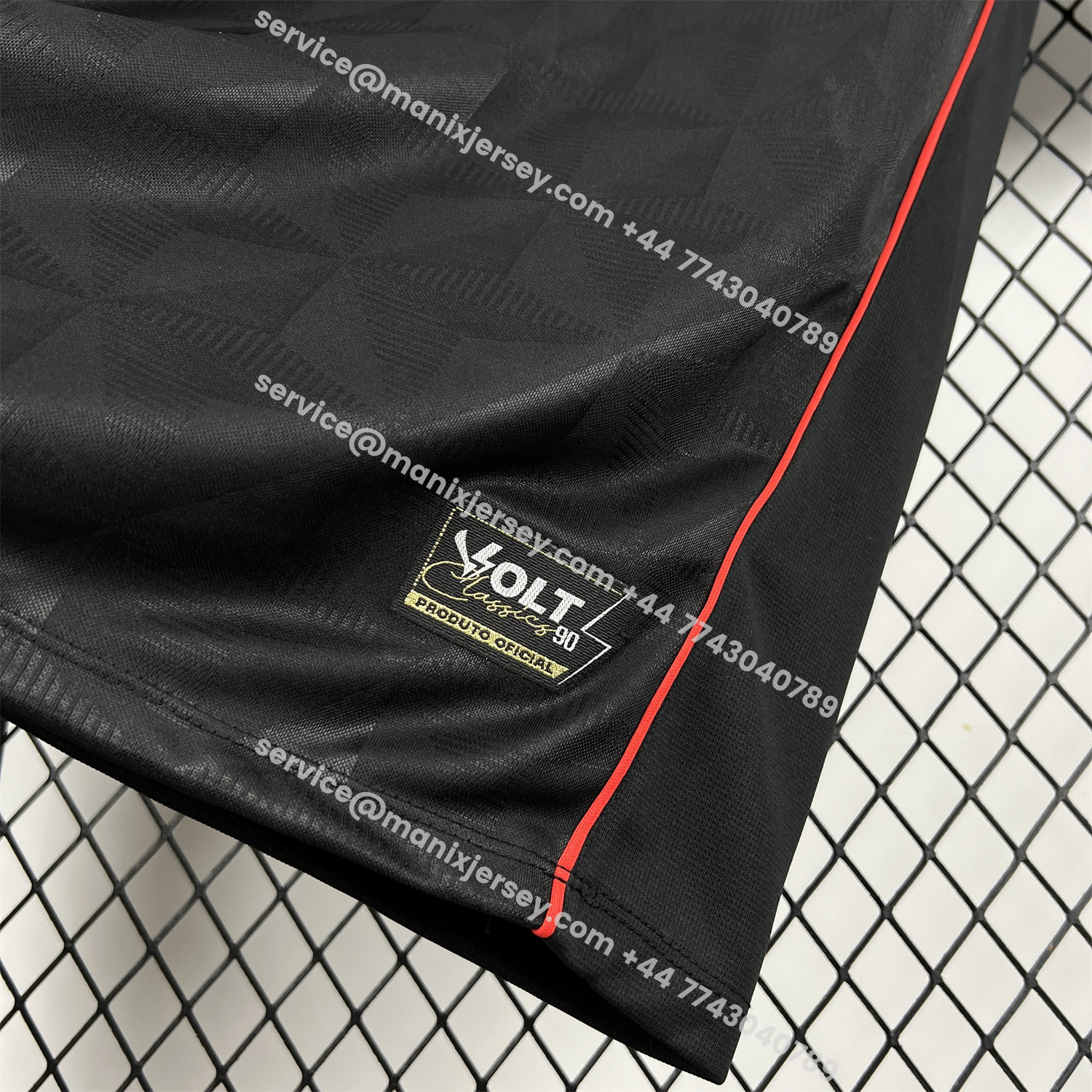 ManixJersey.com | Esporte Clube Vitória 25-26 Third Unsponsored Black Polo Jersey - Fans Version -Customize Name, Number and Patch | Worldwide Shipping