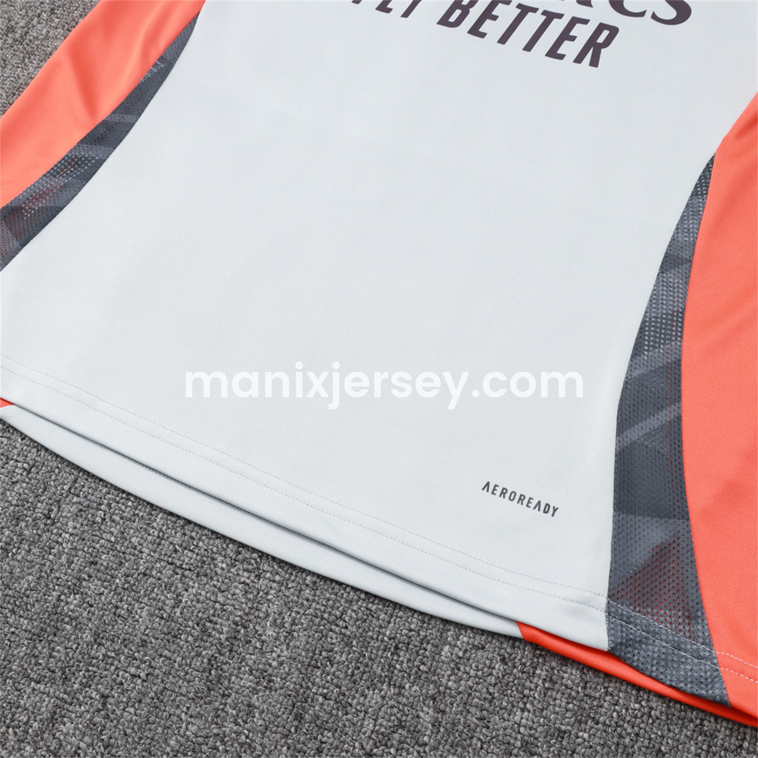 ManixJersey.com | Benfica 25-26 Long Sleeve Training Set - Grey Top and Deep Grey Pants -Customize Name, Number and Patch | Worldwide Shipping