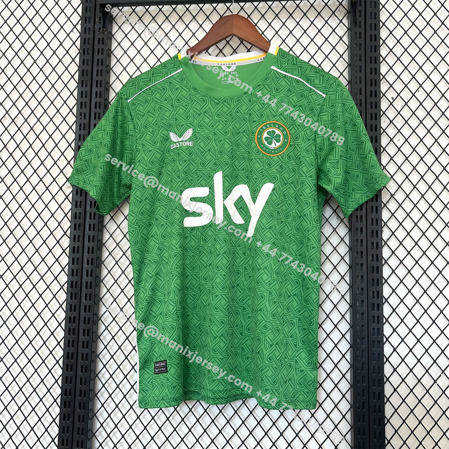 ManixJersey.com | Ireland 2024 Home Jersey - Fans Version -Customize Name, Number and Patch | Worldwide Shipping