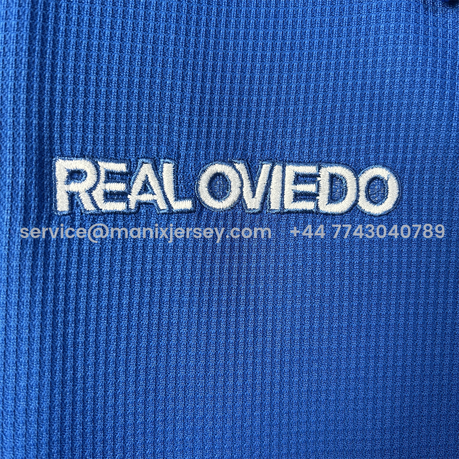 ManixJersey.com | Retro Real Oviedo Vetusta 1996-97 Cope Del Rey Special Edition Jersey -Customize Name, Number and Patch | Worldwide Shipping