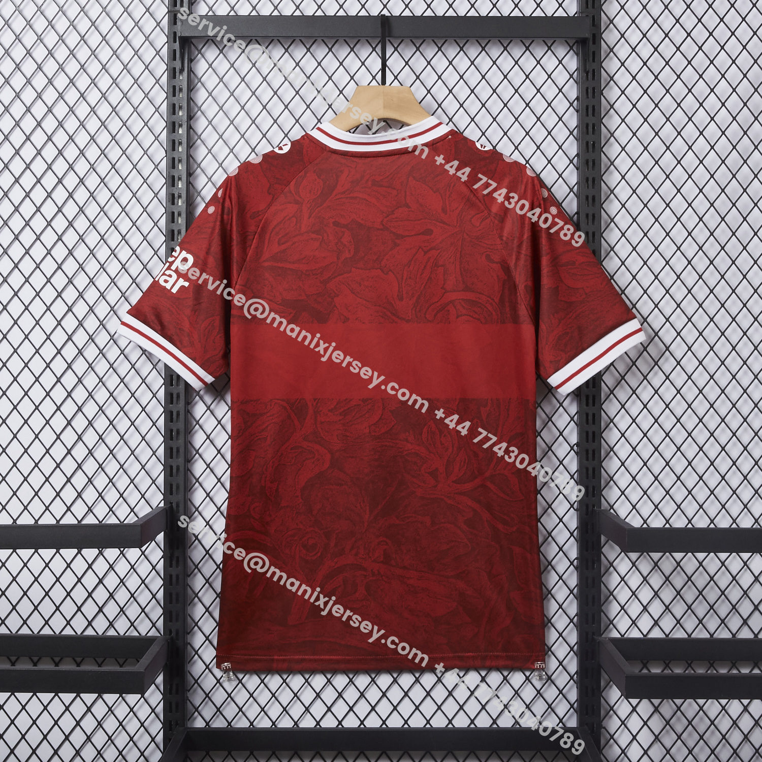 ManixJersey.com | VfB Stuttgart 25-26 Away Red Jersey - Fans Version -Customize Name, Number and Patch | Worldwide Shipping