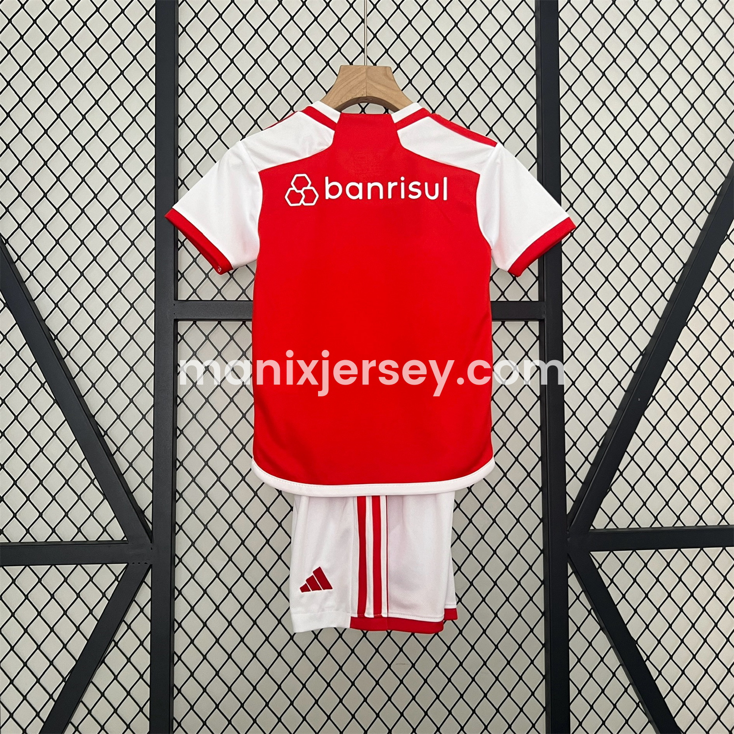 ManixJersey.com | SC Internacional 24-25 Home Kids Kit -Customize Name, Number and Patch | Worldwide Shipping