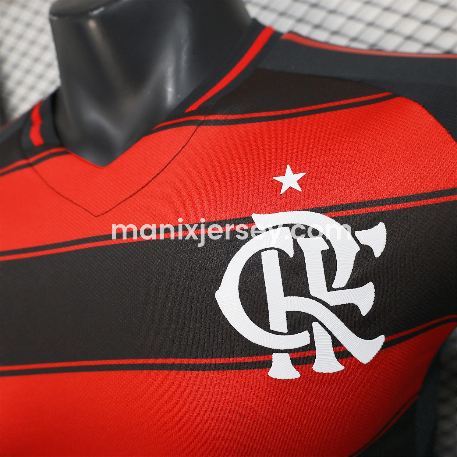 ManixJersey.com | Flamengo 25-26 Home Unsponsored Jersey - Player Version -Customize Name, Number and Patch | Worldwide Shipping