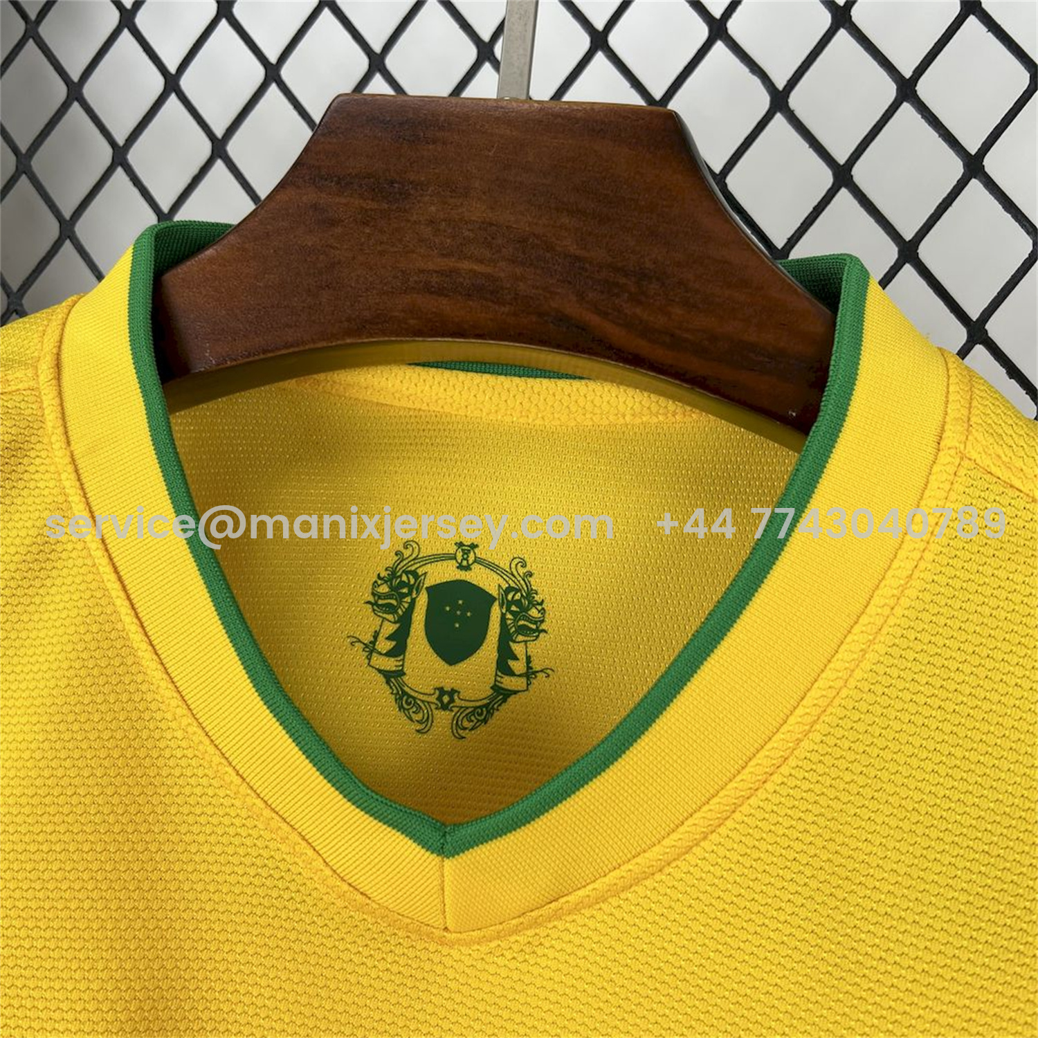 ManixJersey.com | Retro Brazil 2012 Home Jersey -Customize Name, Number and Patch | Worldwide Shipping