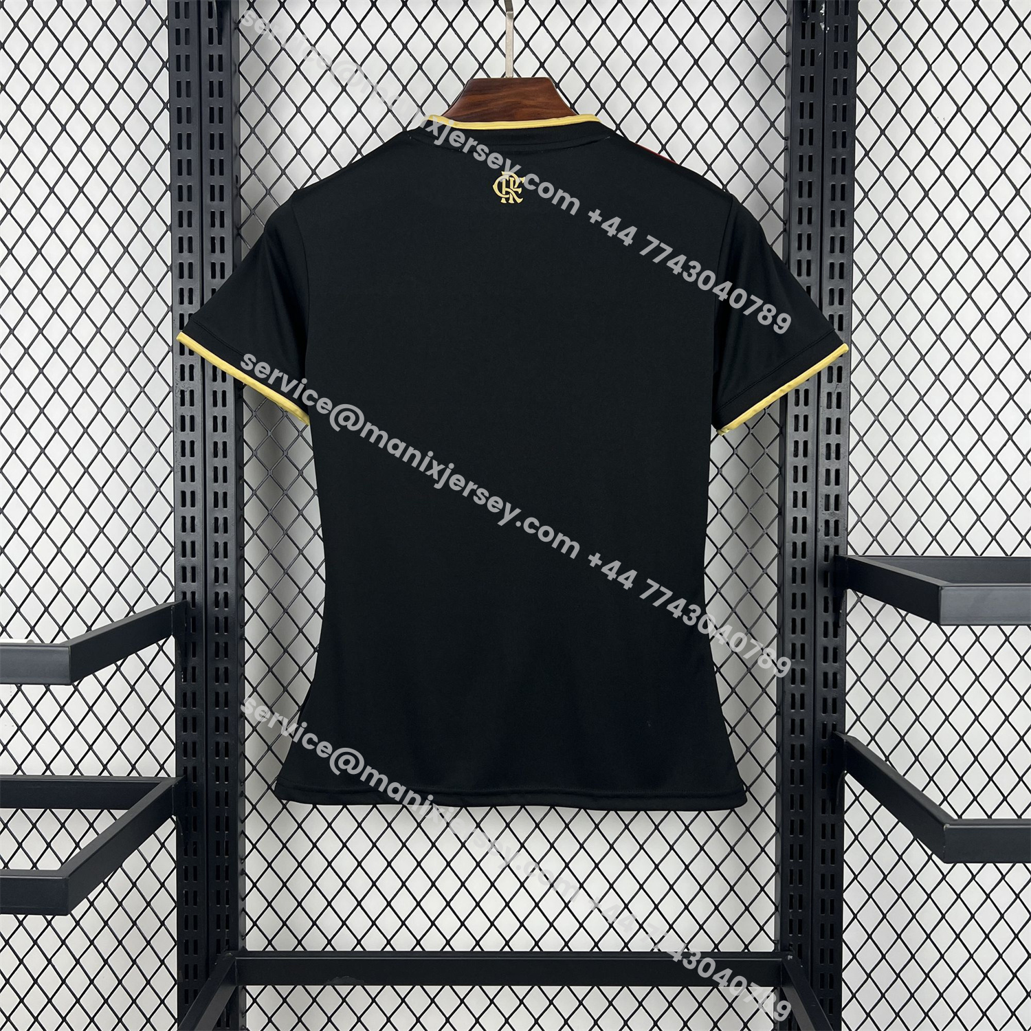 ManixJersey.com | Women's Flamengo 25-26 Black Special Jersey -Customize Name, Number and Patch | Worldwide Shipping