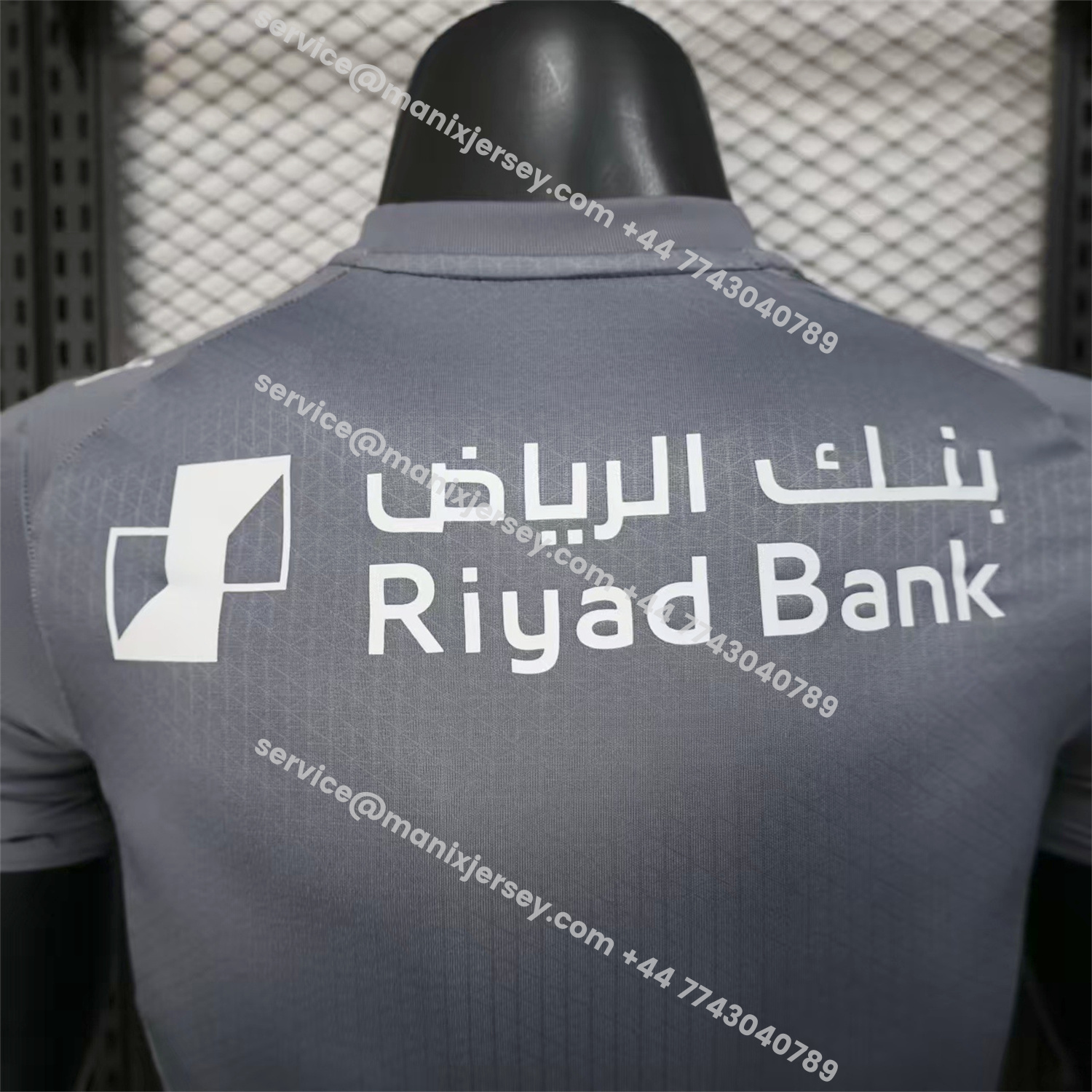 ManixJersey.com | Al Hilal Riyadh Crescent 25-26 Third Grey Jersey - Player Version -Customize Name, Number and Patch | Worldwide Shipping