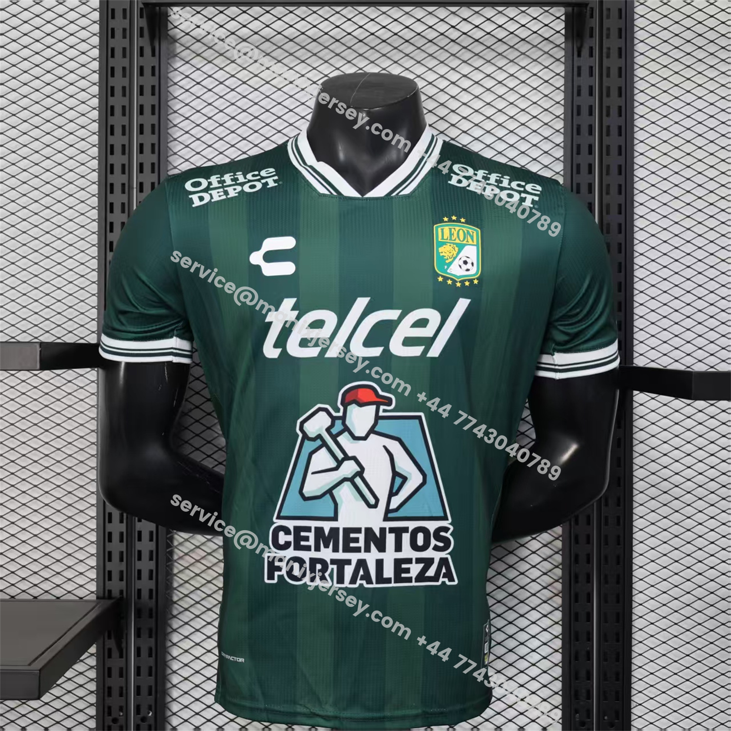 ManixJersey.com | Club León Club Leon 25-26 Home Jersey - Player Version -Customize Name, Number and Patch | Worldwide Shipping