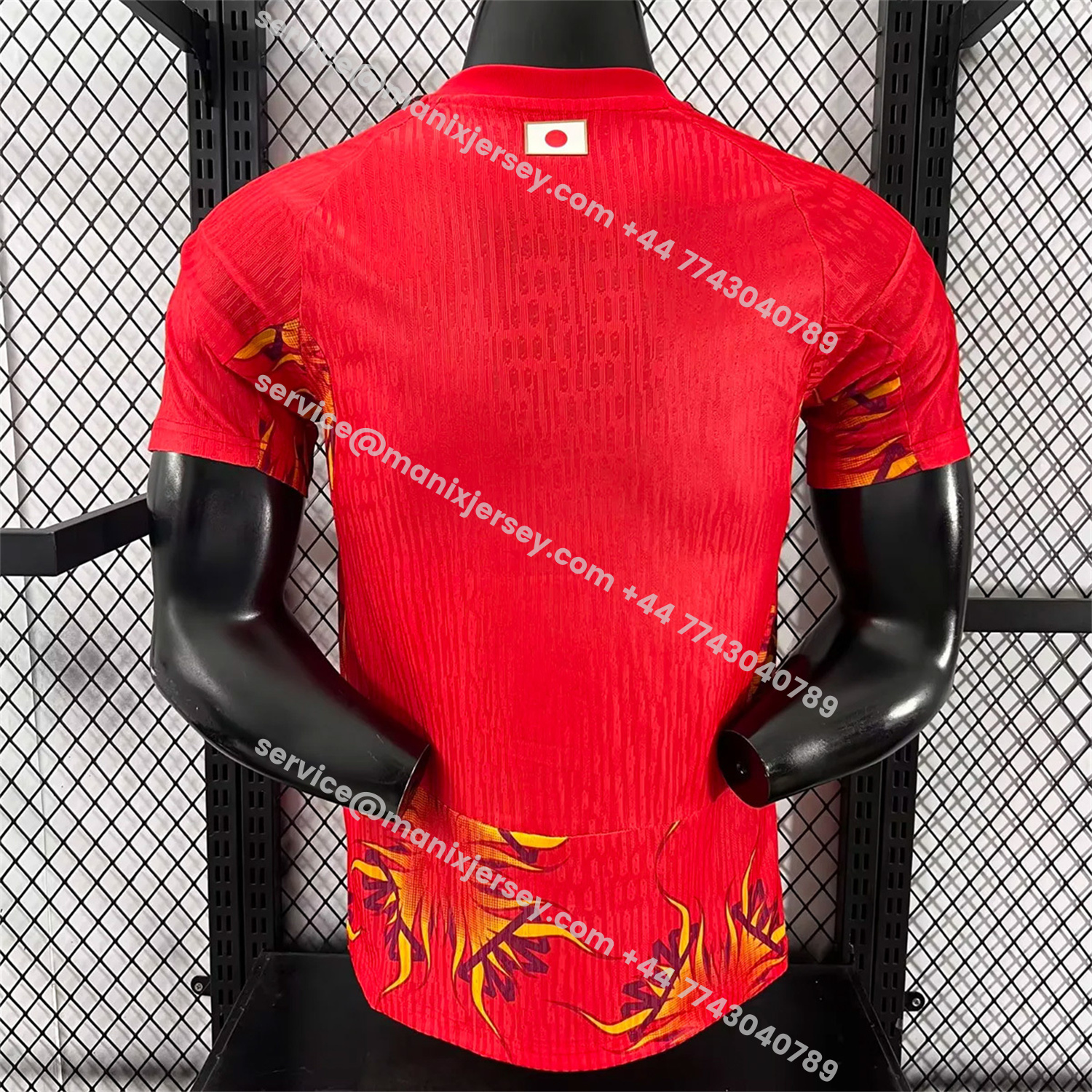 ManixJersey.com | Japan 2026 Goalkeeper Red Jersey - Player Version -Customize Name, Number and Patch | Worldwide Shipping