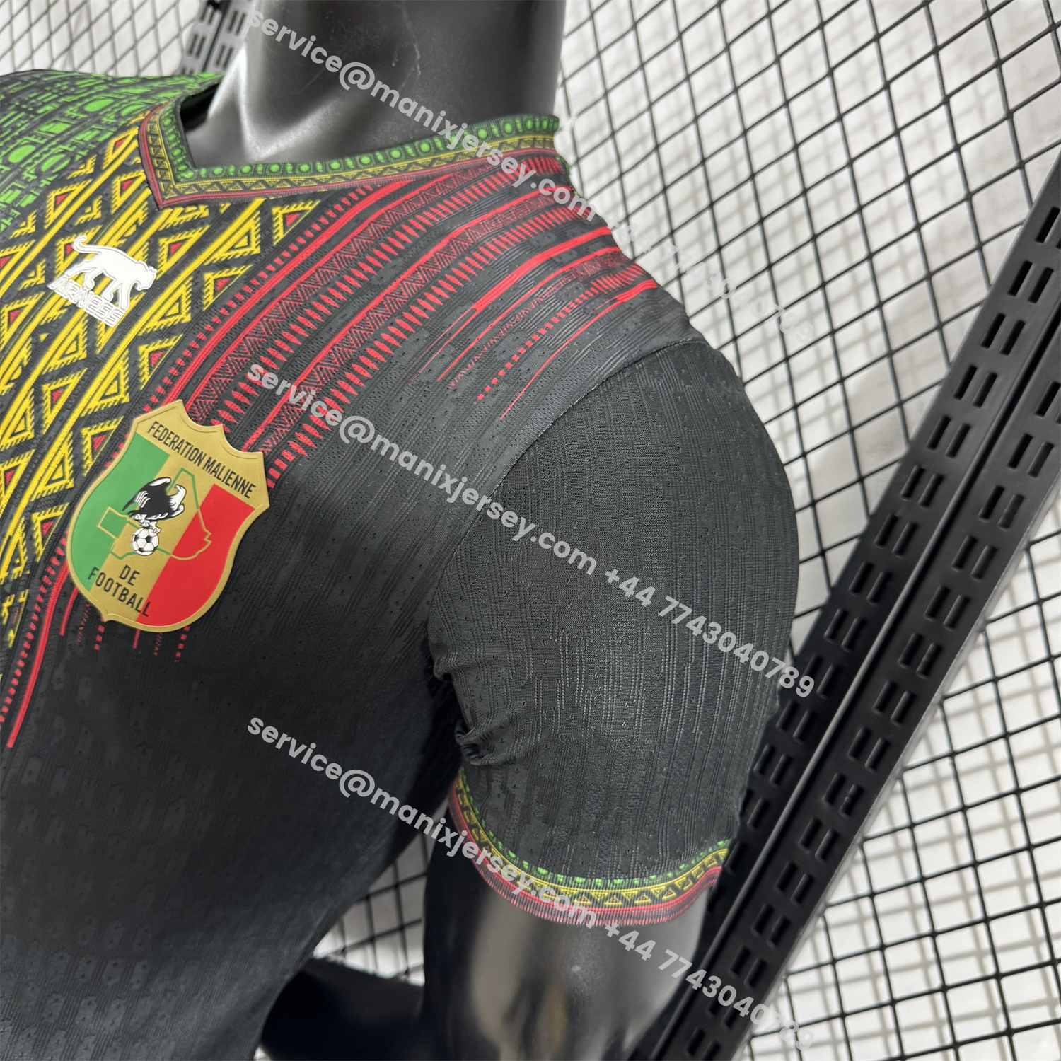 ManixJersey.com | Mali 2025 Third Black Jersey - Player Version -Customize Name, Number and Patch | Worldwide Shipping