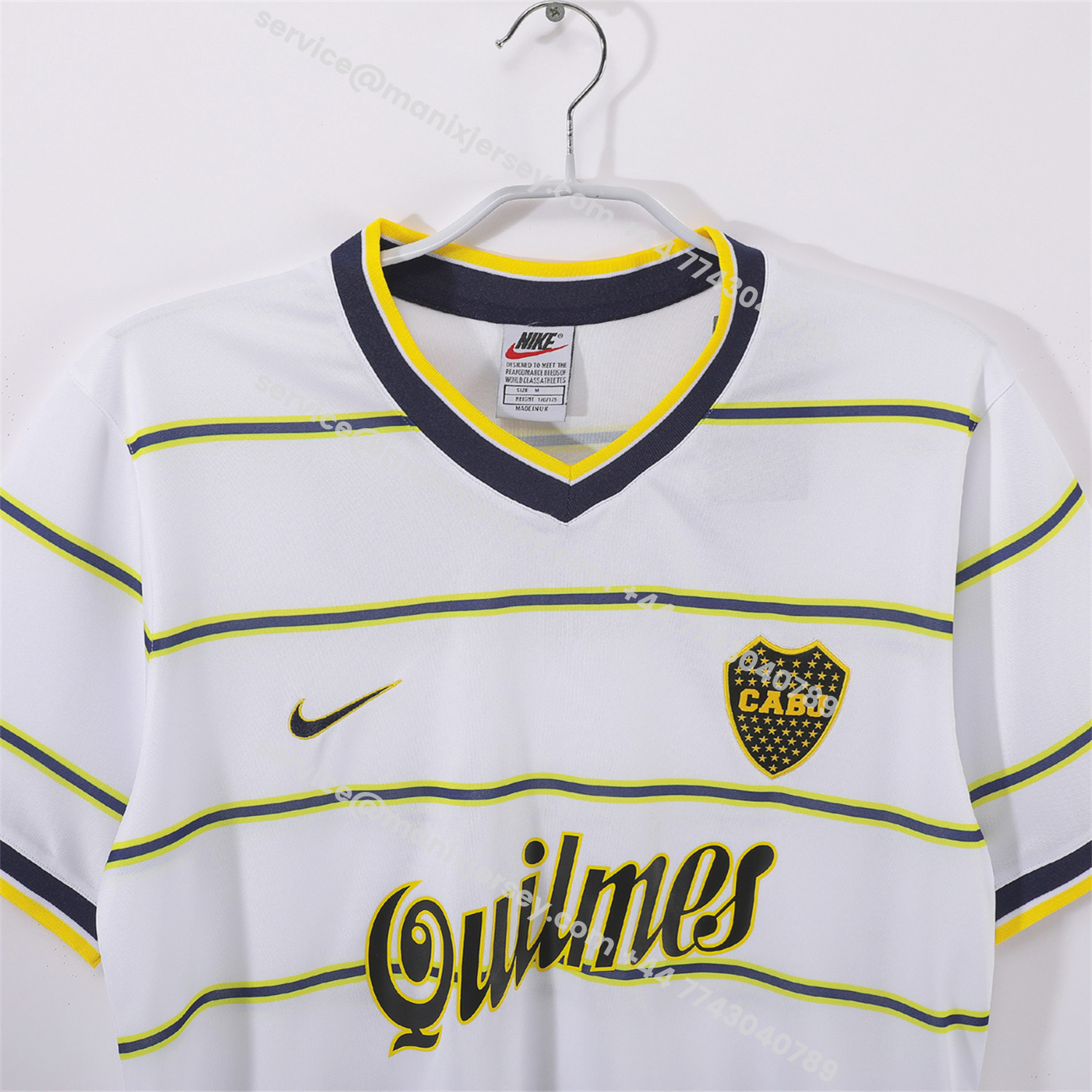 ManixJersey.com | Retro Boca Juniors 1998-99 Copa Mercosur Away Jersey -Customize Name, Number and Patch | Worldwide Shipping
