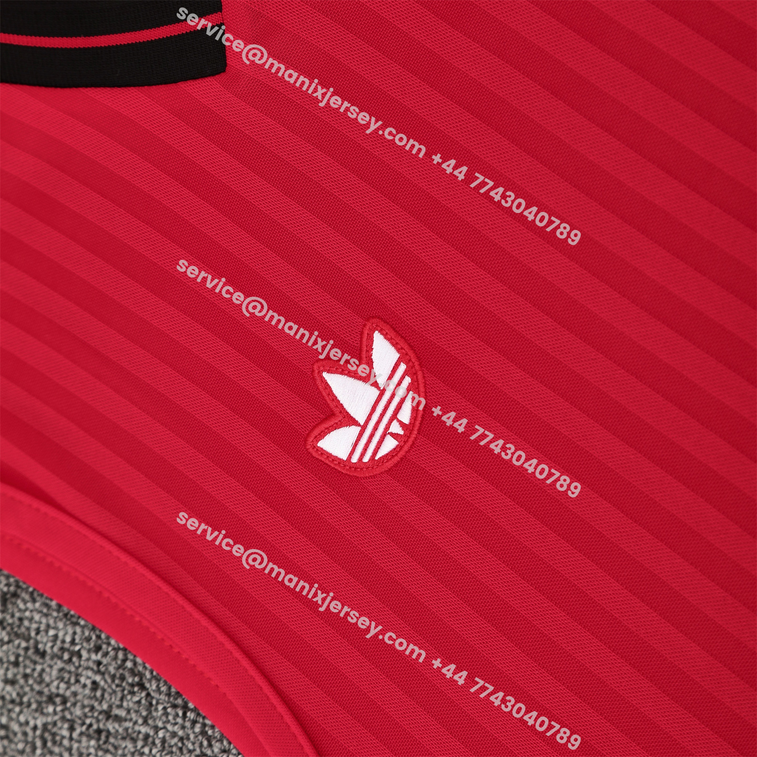 ManixJersey.com | Flamengo 25-26 Short-Sleeve Training Set - Red Vest & Black Shorts -Customize Name, Number and Patch | Worldwide Shipping