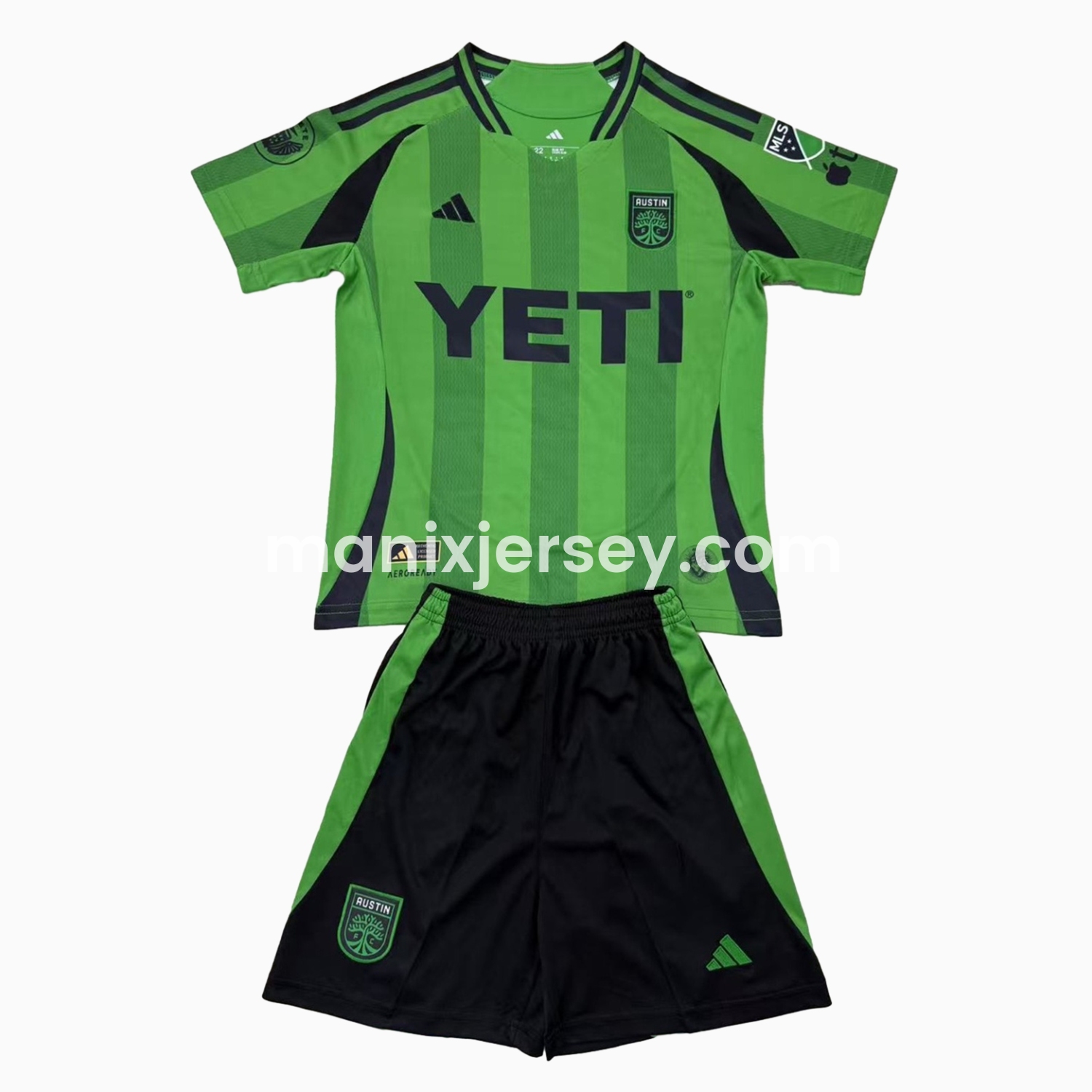 ManixJersey.com | Austin 25-26 Home Men's Adult Jersey Set - Fans Version -Customize Name, Number and Patch | Worldwide Shipping