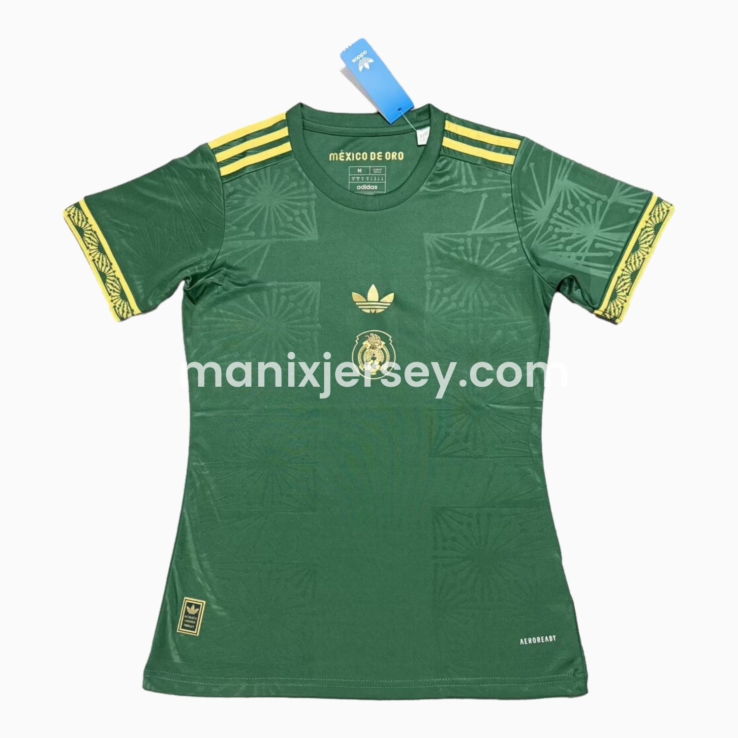 ManixJersey.com | Women's Mexico 2025 Gold Cup Green Special Edition Jersey -Customize Name, Number and Patch | Worldwide Shipping