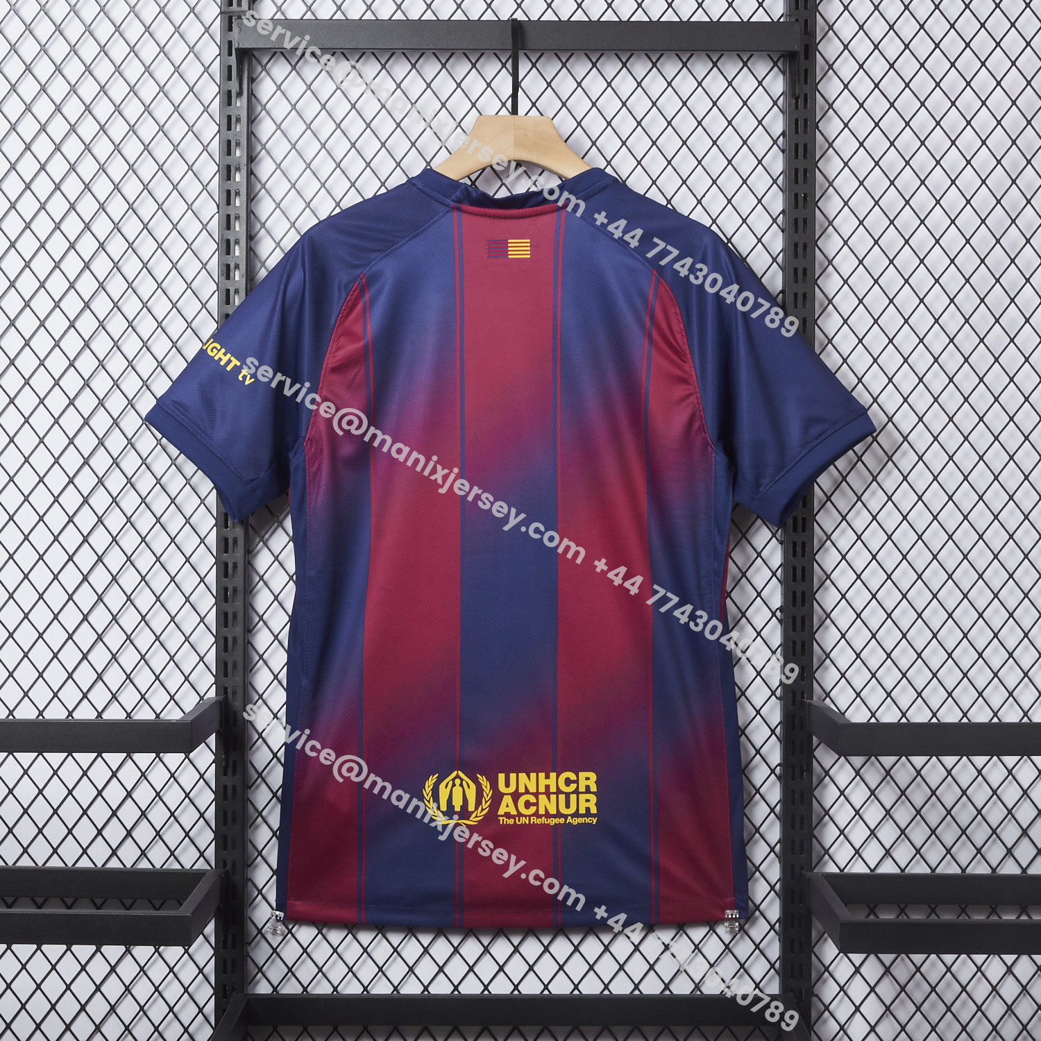 ManixJersey.com | Barcelona 25-26 Ed Sheeran Home Special Jersey - Fans Version -Customize Name, Number and Patch | Worldwide Shipping