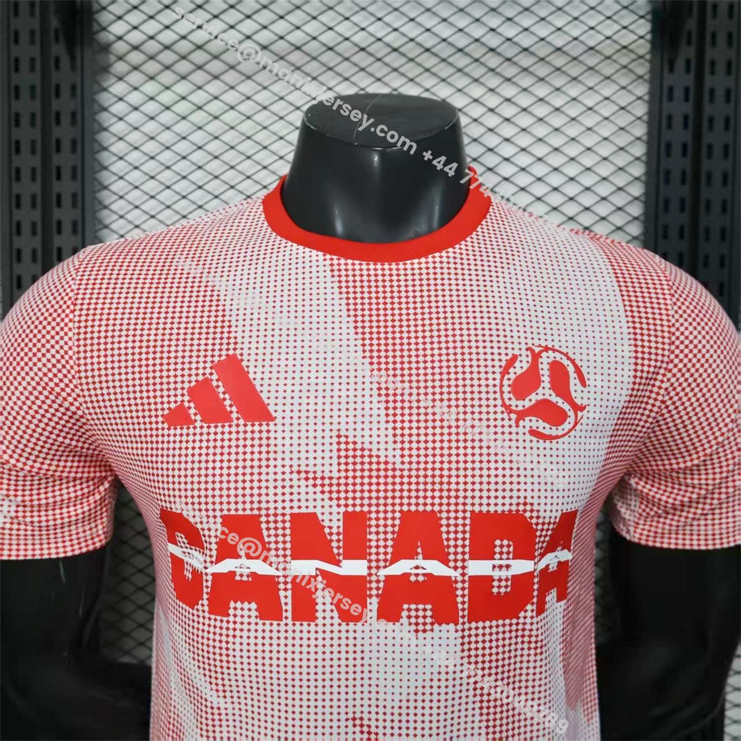 ManixJersey.com | Canada 25-26 World Cup Promotion Red Jersey - Player Version -Customize Name, Number and Patch | Worldwide Shipping