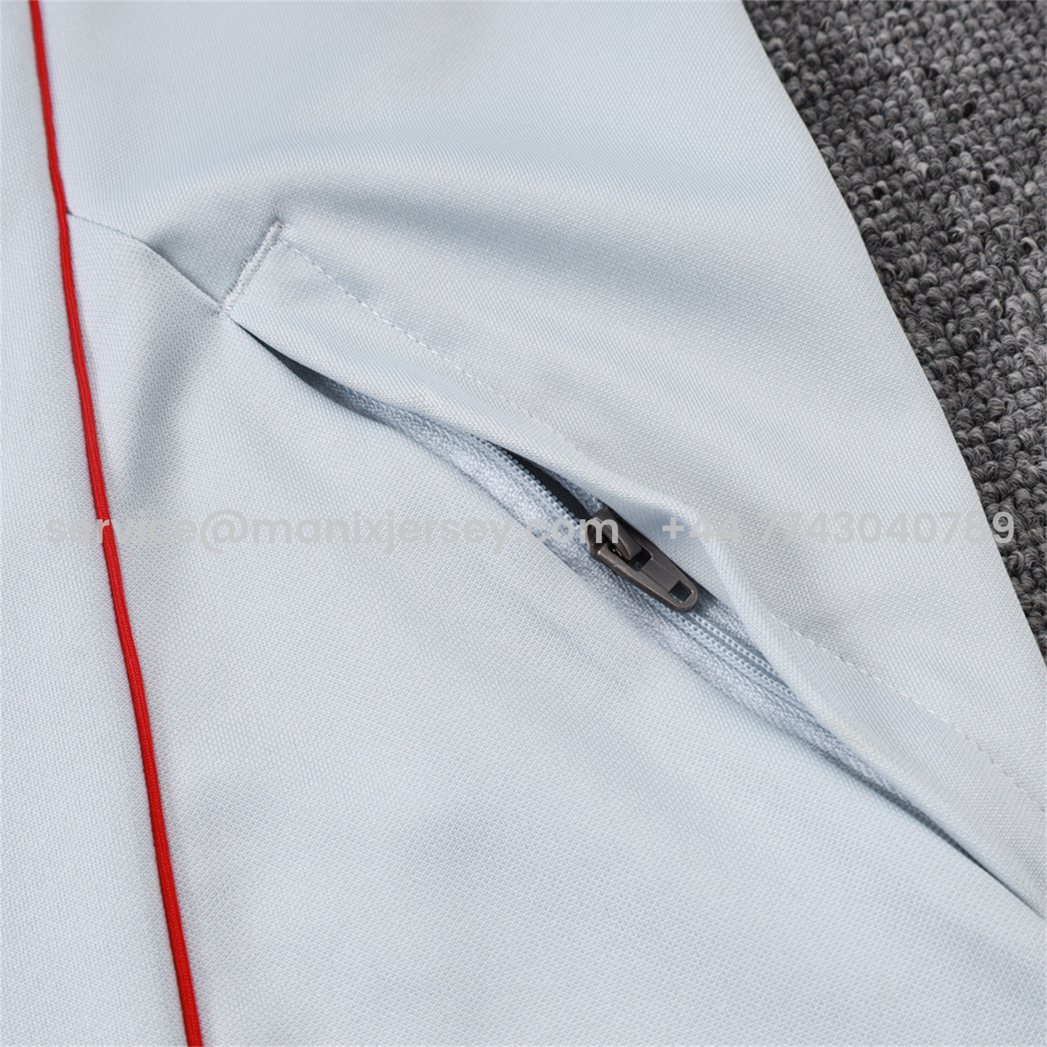 ManixJersey.com | Bayern Munich 25-26 Jacket Training Tracksuit - Grey Throwback Jackets & Pants -Customize Name, Number and Patch | Worldwide Shipping