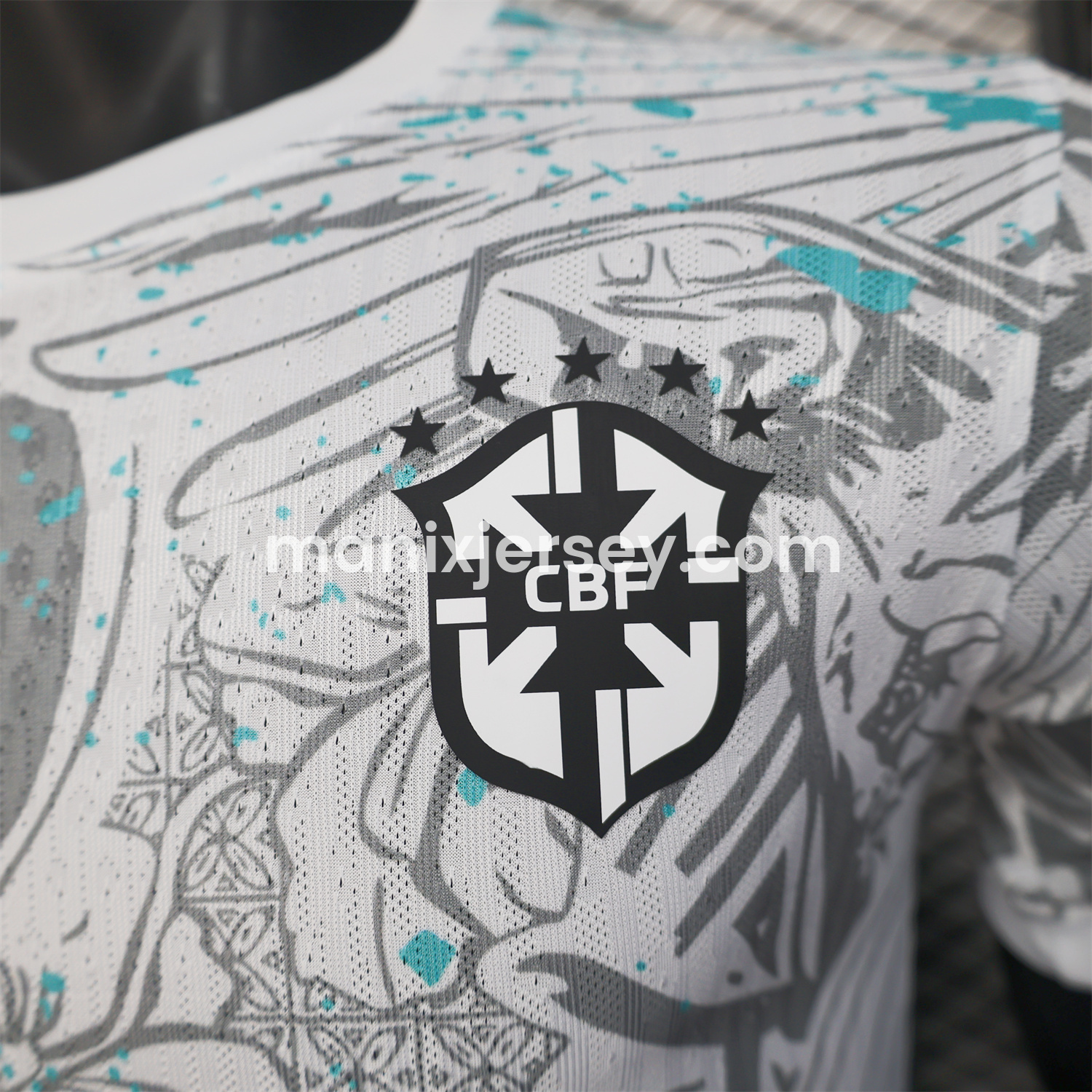 ManixJersey.com | Brazil 2025 Blue Macaw Special Edition Jersey - Player Version -Customize Name, Number and Patch | Worldwide Shipping