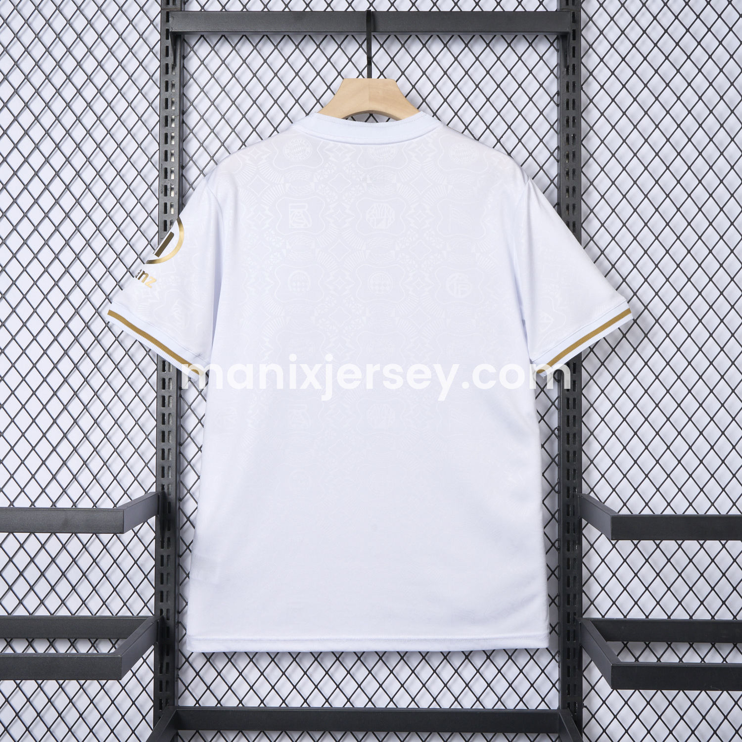 ManixJersey.com | Bayern Munich 2025 White 125th Anniversary Jersey - Fans Version -Customize Name, Number and Patch | Worldwide Shipping