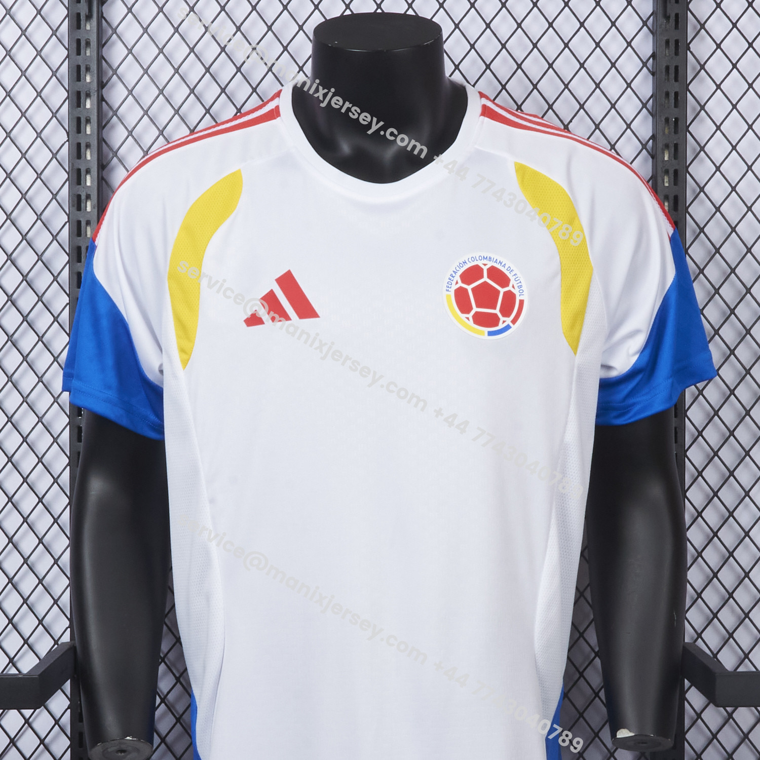 ManixJersey.com | Colombia 2026 Pre-Match Training Jersey - Player Version -Customize Name, Number and Patch | Worldwide Shipping