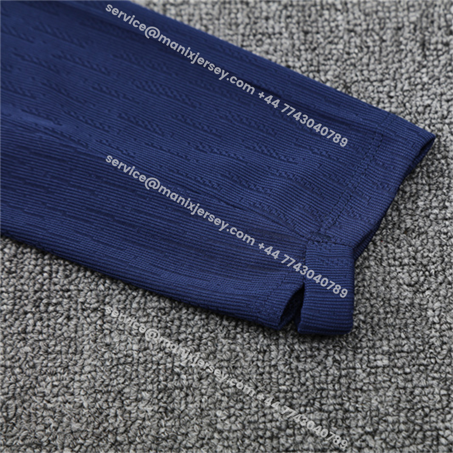 ManixJersey.com | Barcelona 25-26 Long Sleeve Training Set - Purple Top & Deep Blue Pants -Customize Name, Number and Patch | Worldwide Shipping