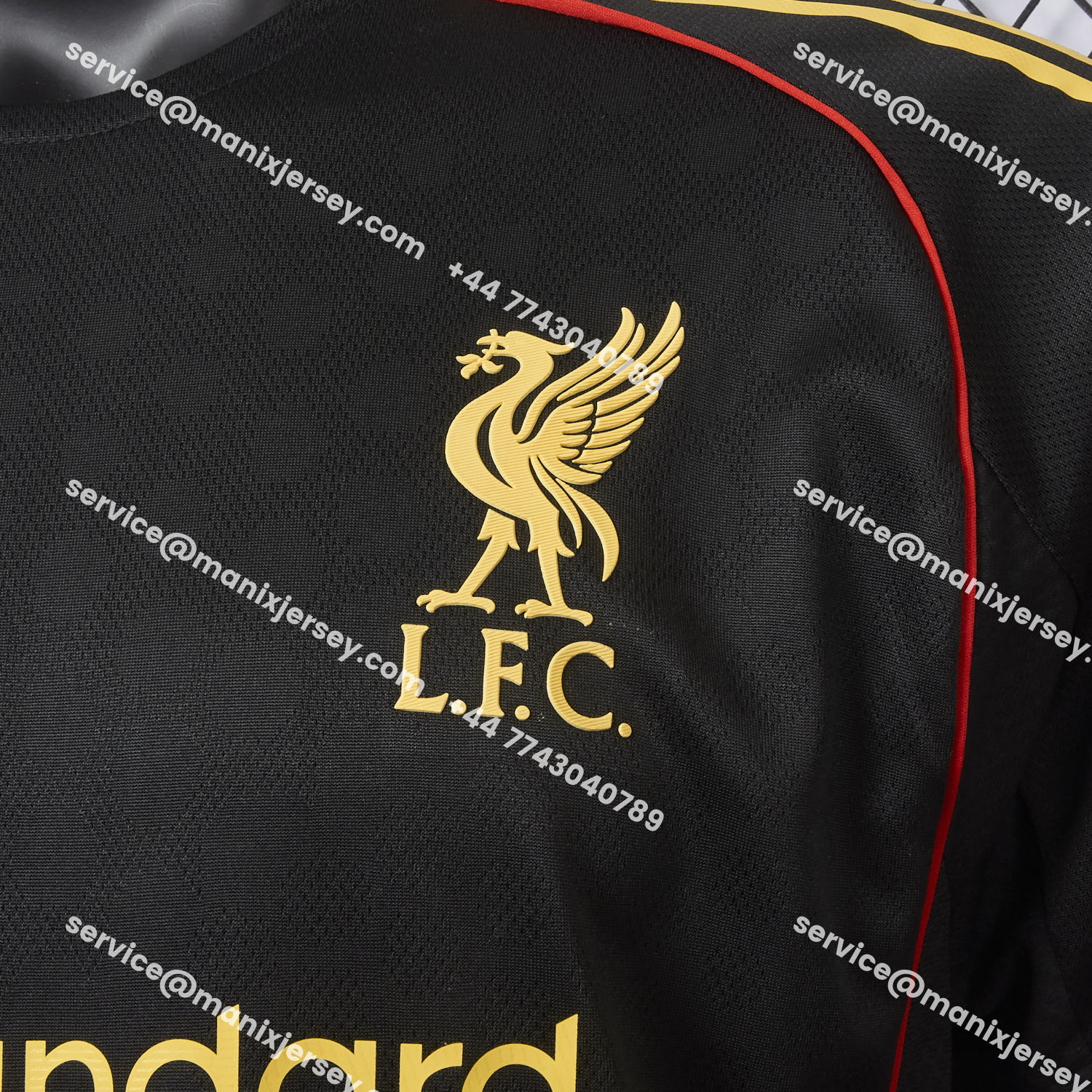 ManixJersey.com | Liver.pool 25-26 Black Special Jersey - Player Version -Customize Name, Number and Patch | Worldwide Shipping