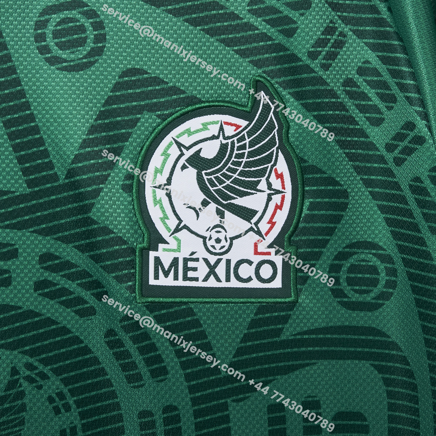 ManixJersey.com | Mexico 25-26 Home Jersey (Leaked Version) - Fans Version -Customize Name, Number and Patch | Worldwide Shipping
