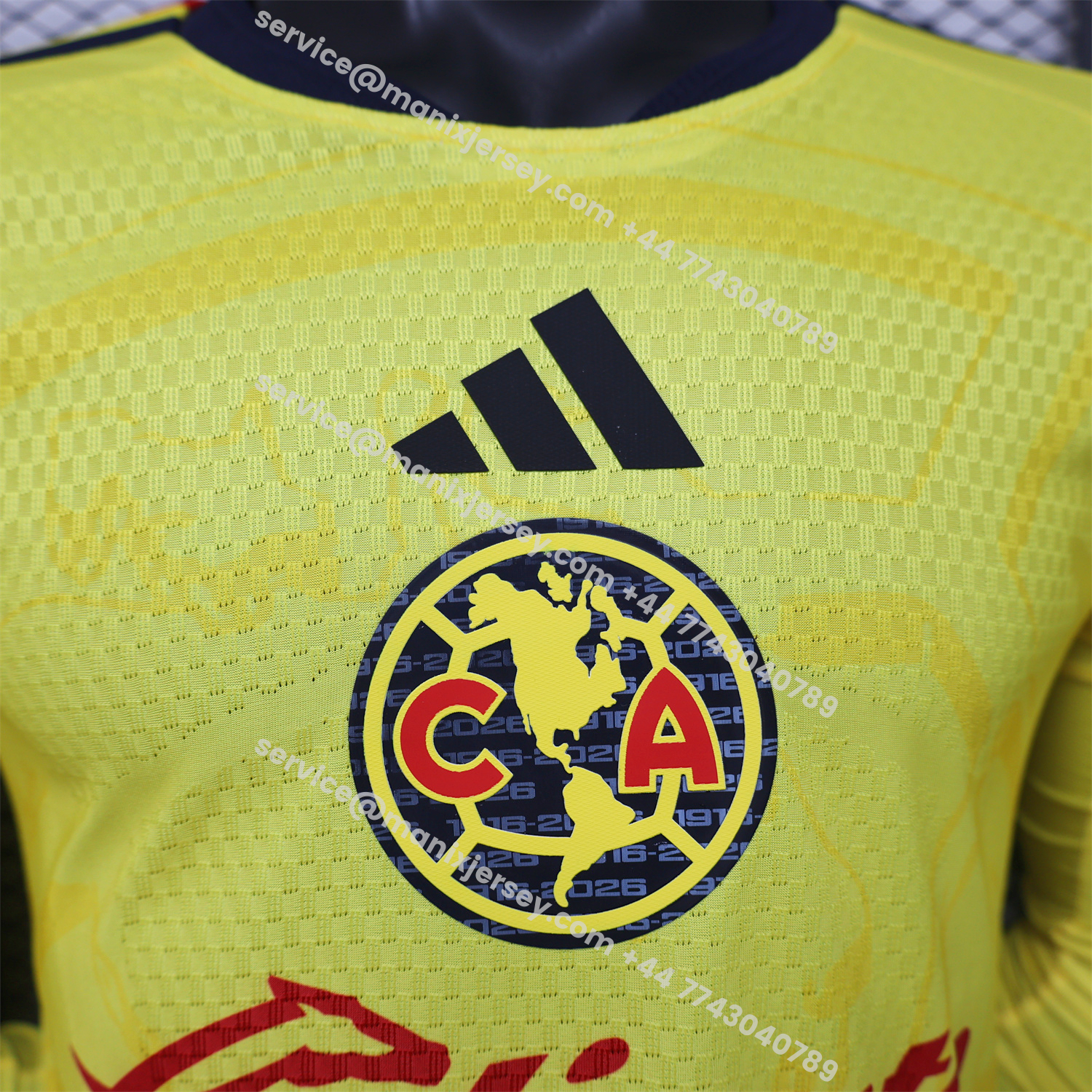 Club América 26-27 Home Long Sleeves Jersey - Player Version:football jersey mysite: unitedjerseyfootball 邓江浪:football