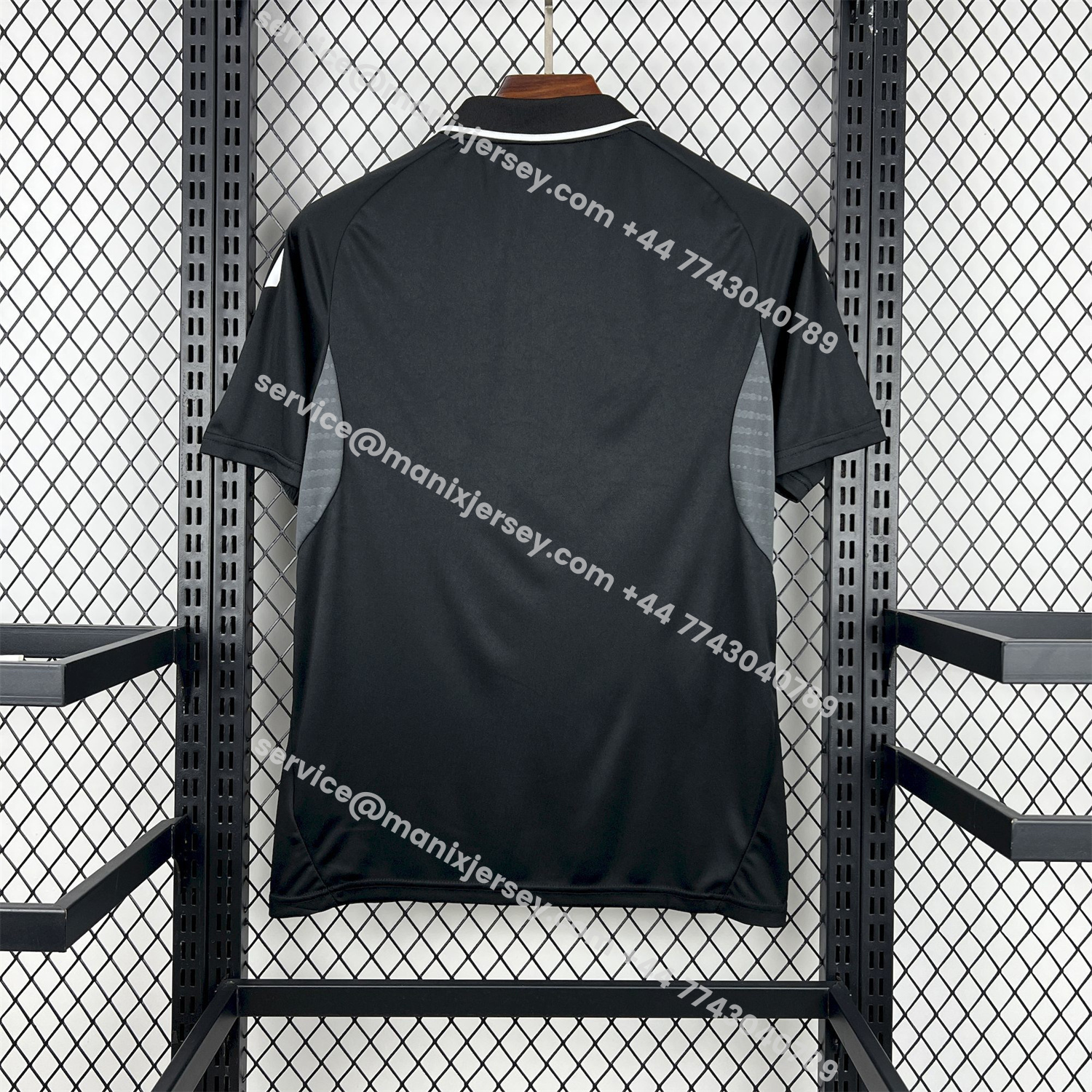 ManixJersey.com | Sevilla 25-26 Black Travel Jersey - Fans Version -Customize Name, Number and Patch | Worldwide Shipping