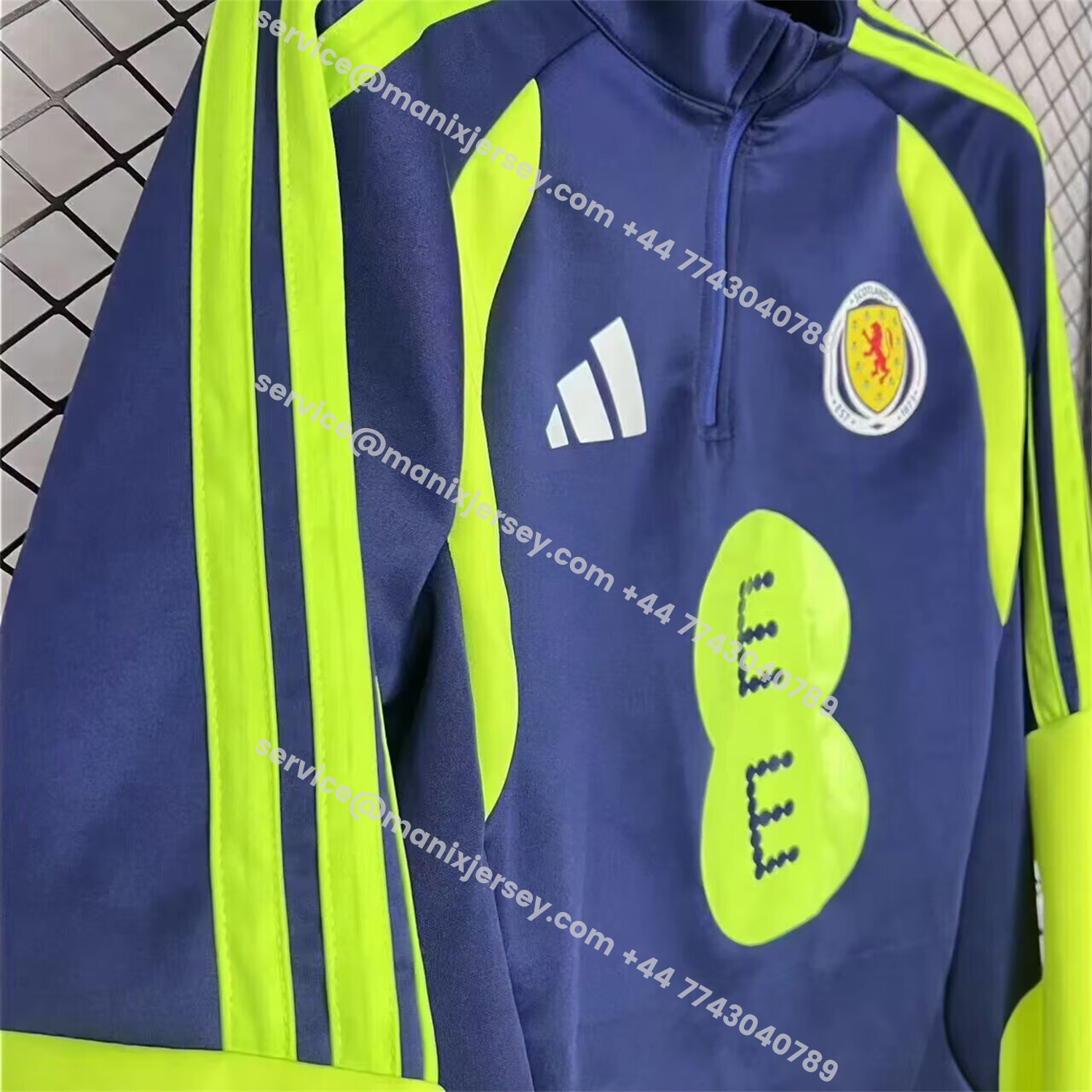 ManixJersey.com | S-c-o.t l.a-n.d 2026 Blue And Green Unisex Pullover Hoodie -Customize Name, Number and Patch | Worldwide Shipping