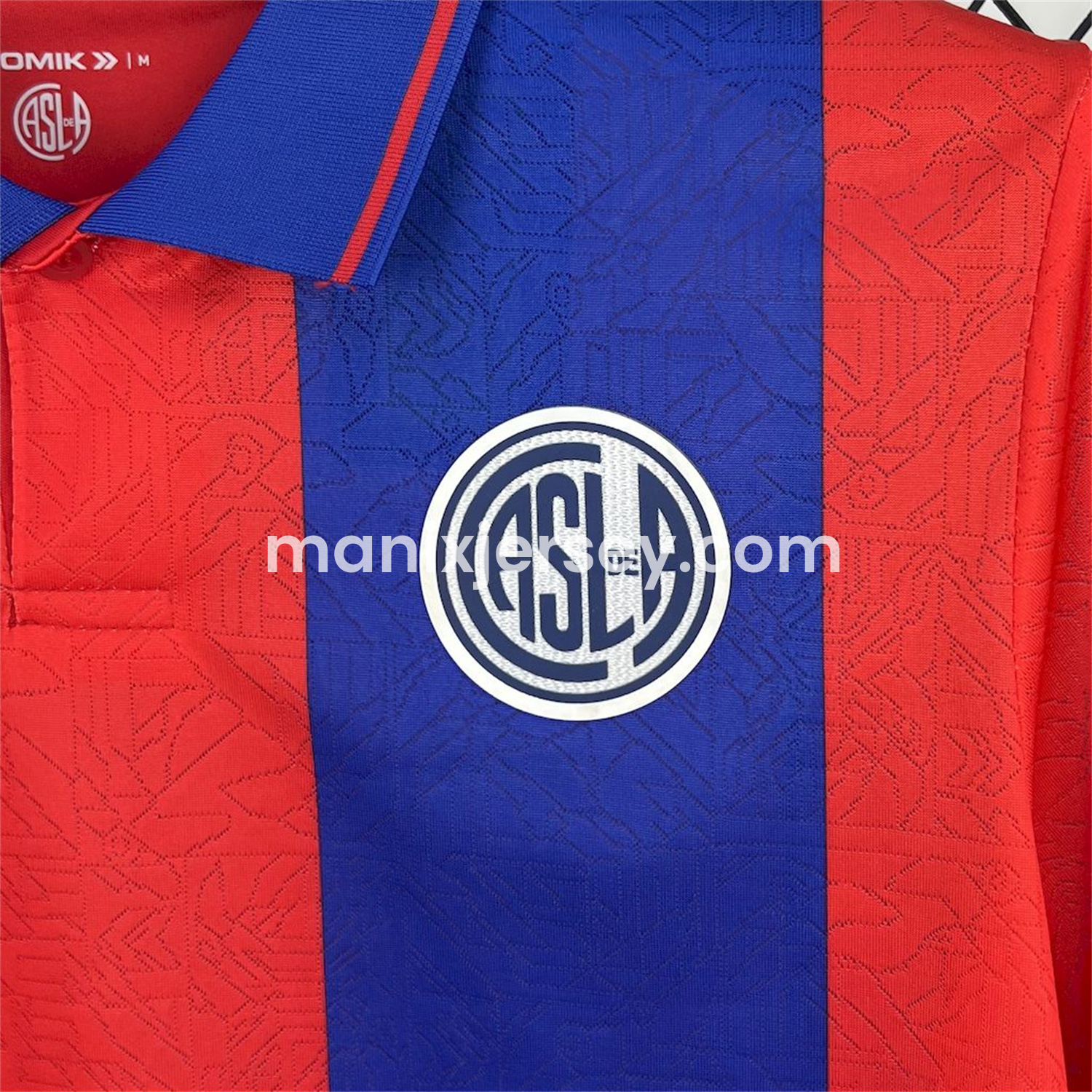 ManixJersey.com | San Lorenzo 25-26 Home Unsponsored Jersey - Fans Version -Customize Name, Number and Patch | Worldwide Shipping