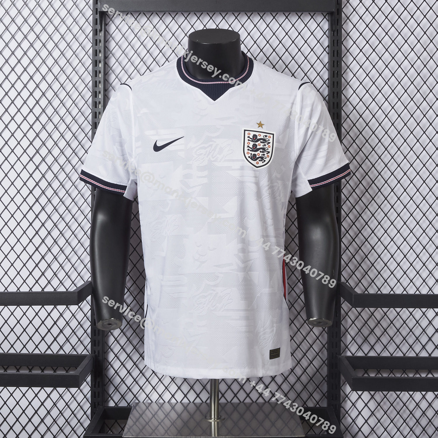 ManixJersey.com | England 25-26 Home (Informal-release Version) Jersey - Player Version -Customize Name, Number and Patch | Worldwide Shipping