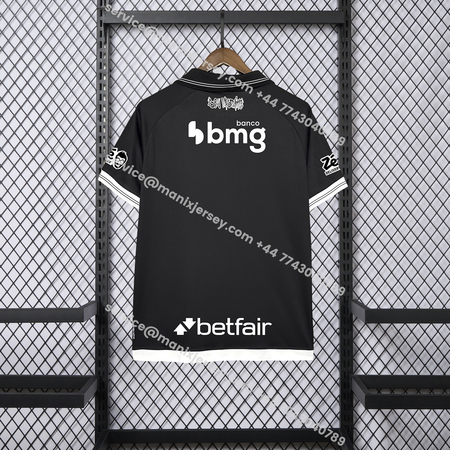 ManixJersey.com | Vasco da Gama 25-26 Home Jersey With Sponsors - Fans Version -Customize Name, Number and Patch | Worldwide Shipping