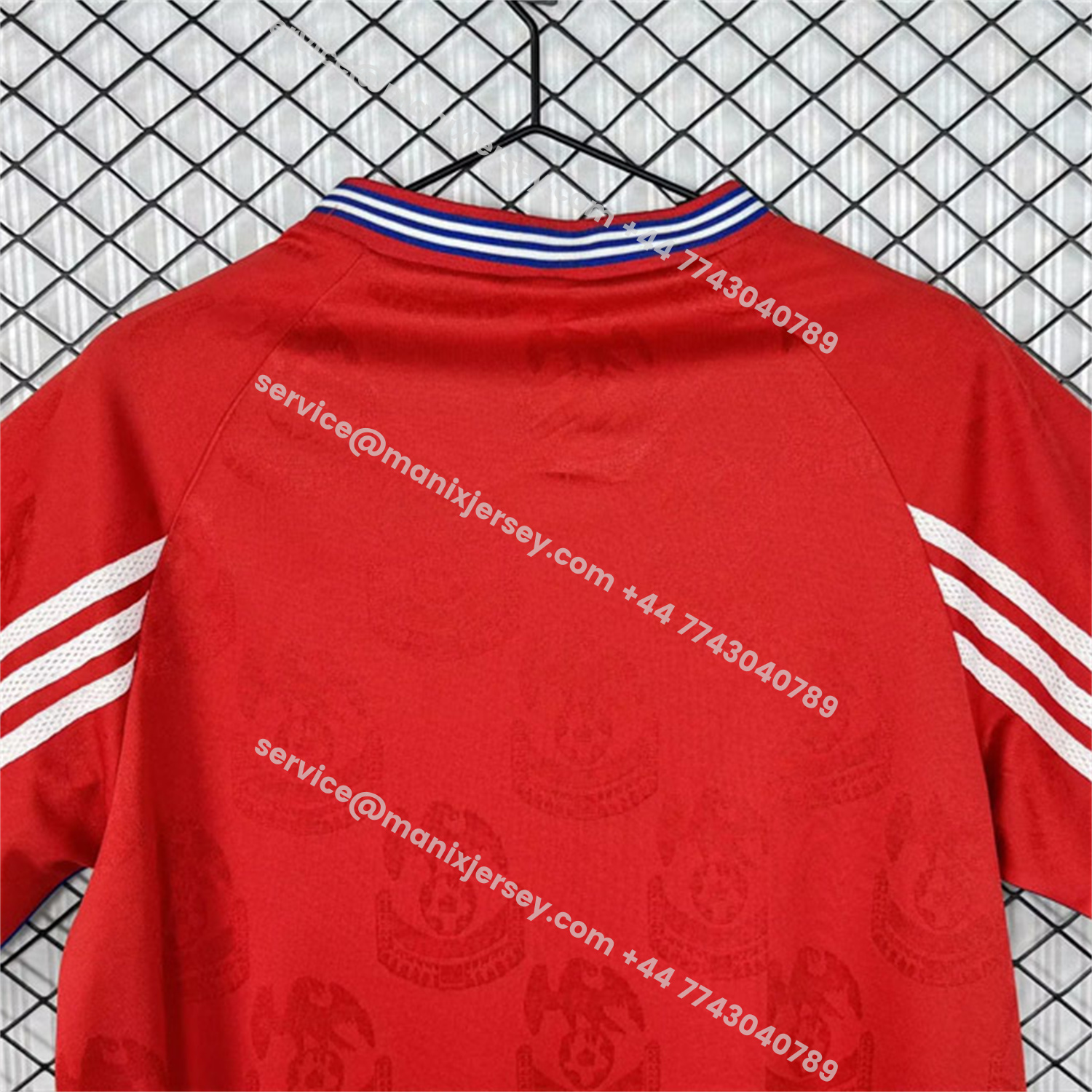 ManixJersey.com | Retro Crystal Palace 1998-99 Home Jersey -Customize Name, Number and Patch | Worldwide Shipping