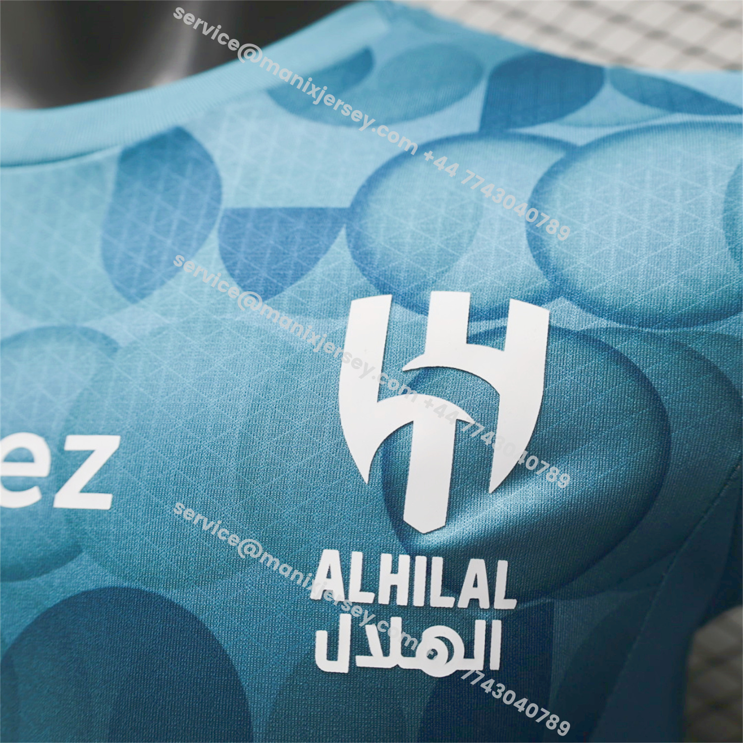 ManixJersey.com | Al Hilal Riyadh Crescent 25-26 Third Jersey - Player Version -Customize Name, Number and Patch | Worldwide Shipping