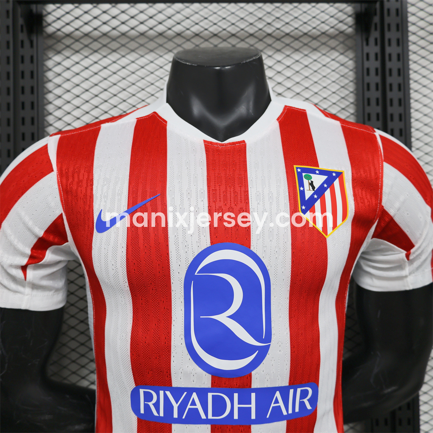ManixJersey.com | Atletico Madrid 25-26 Home (Informal-release Version) Jersey - Player Version -Customize Name, Number and Patch | Worldwide Shipping
