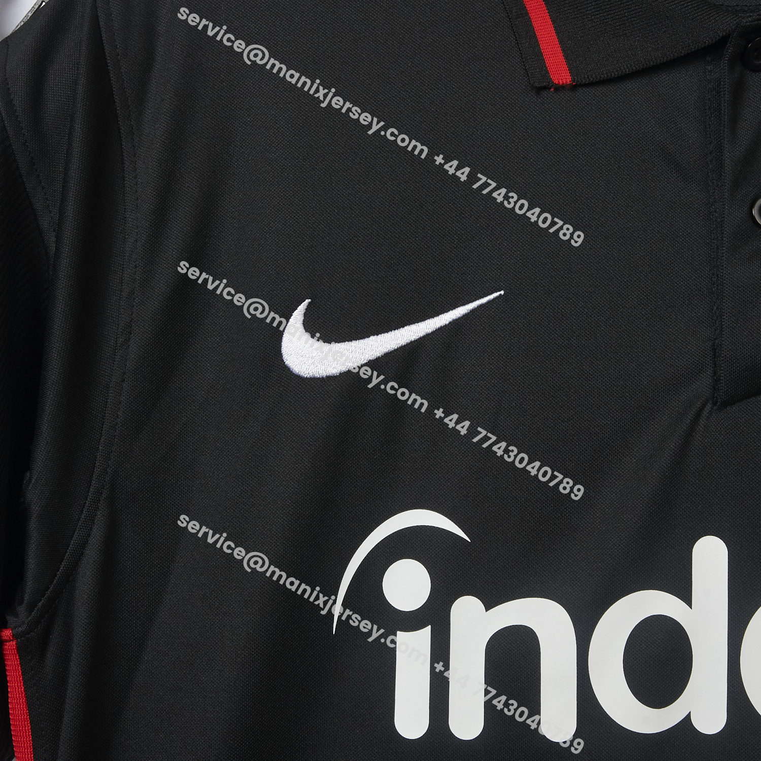 ManixJersey.com | Retro Frankfurt 2021-22 Home Black Jersey -Customize Name, Number and Patch | Worldwide Shipping