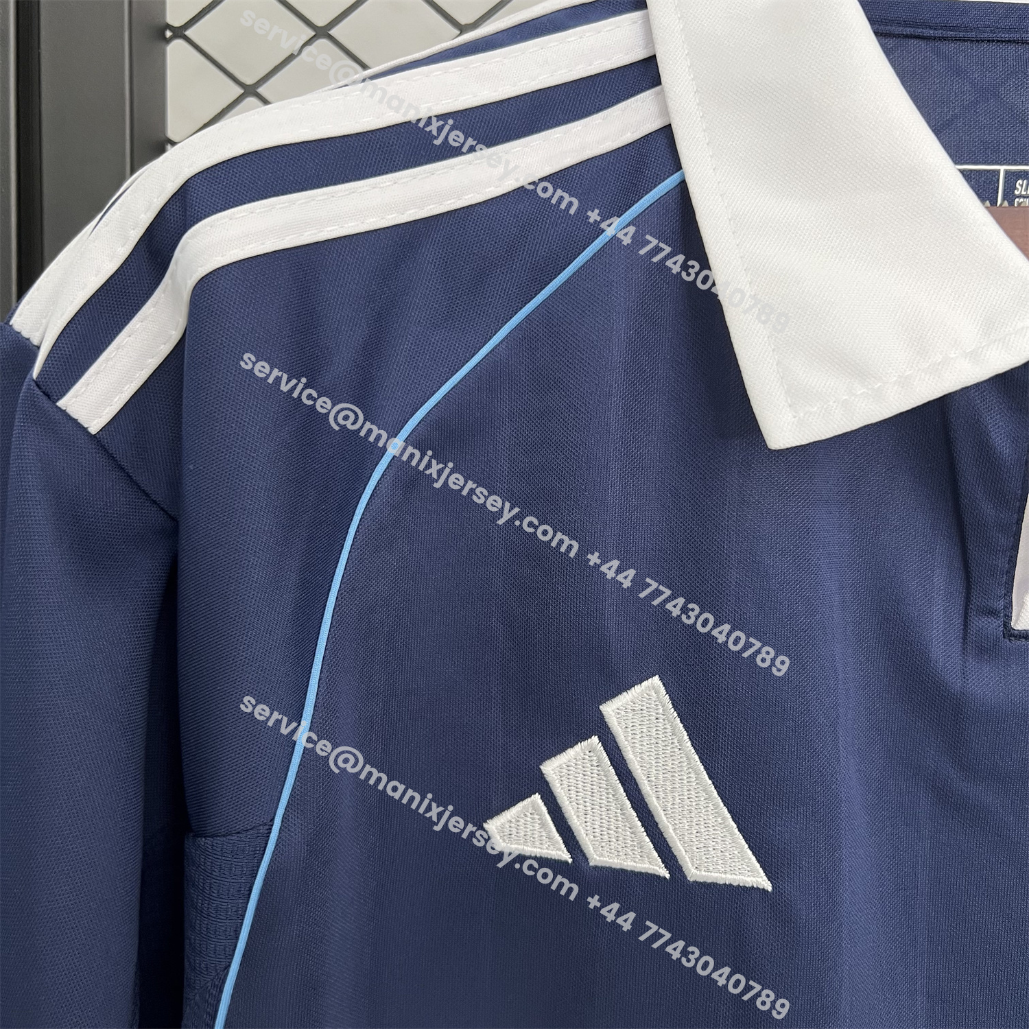 ManixJersey.com | Paris FC 25-26 Home Jersey - Fans Version -Customize Name, Number and Patch | Worldwide Shipping