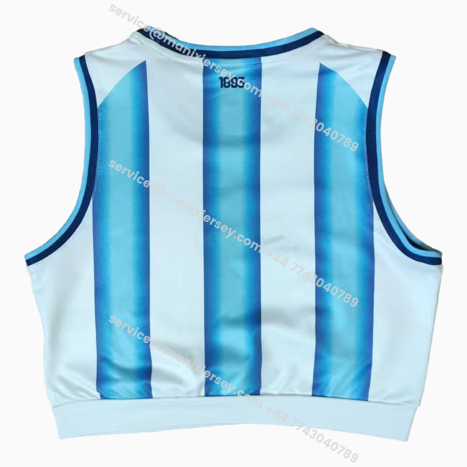 ManixJersey.com | Women's Argentina 2026 Home Yoga Vest -Customize Name, Number and Patch | Worldwide Shipping