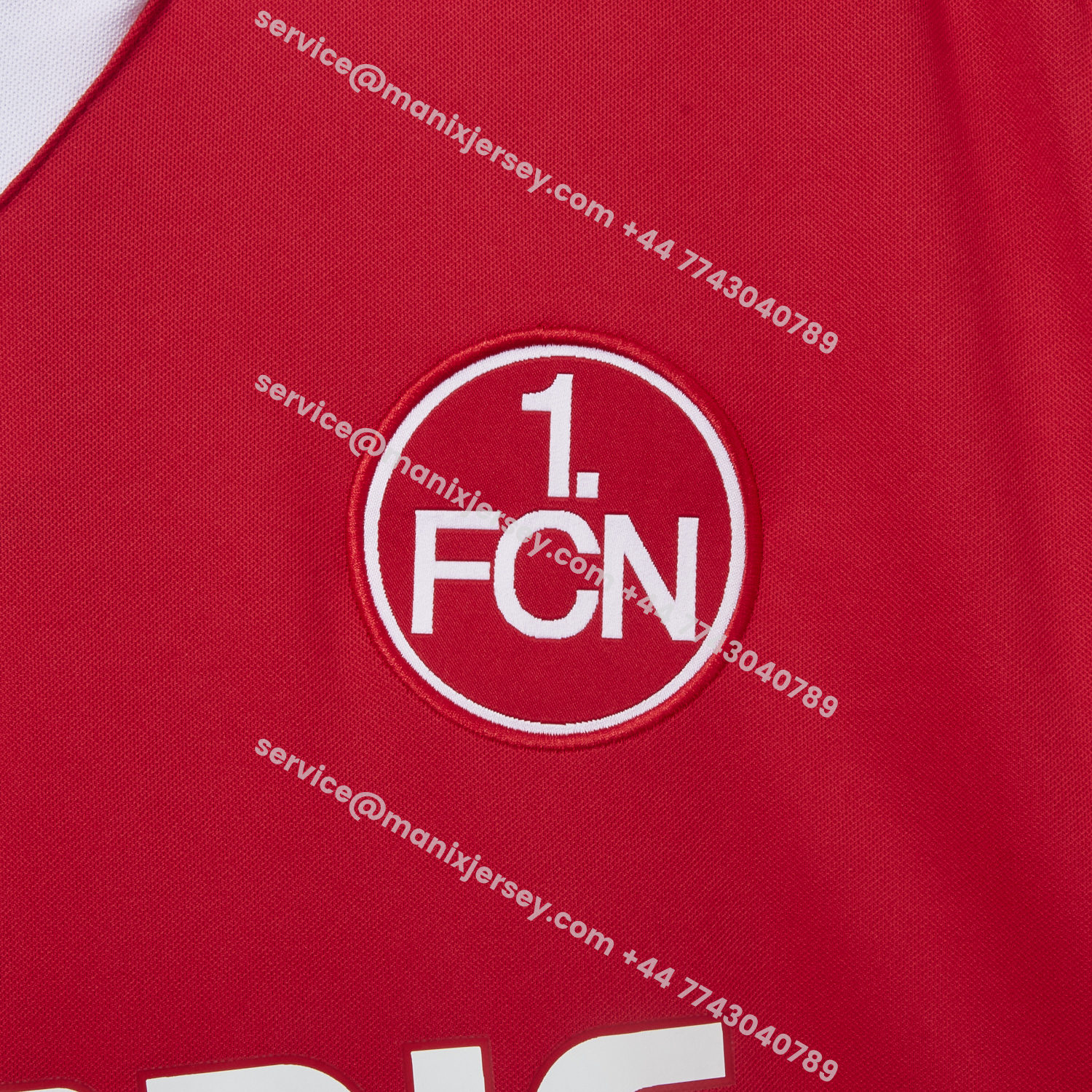 ManixJersey.com | Retro Nürnberg 1978-80 Home Red Jersey -Customize Name, Number and Patch | Worldwide Shipping