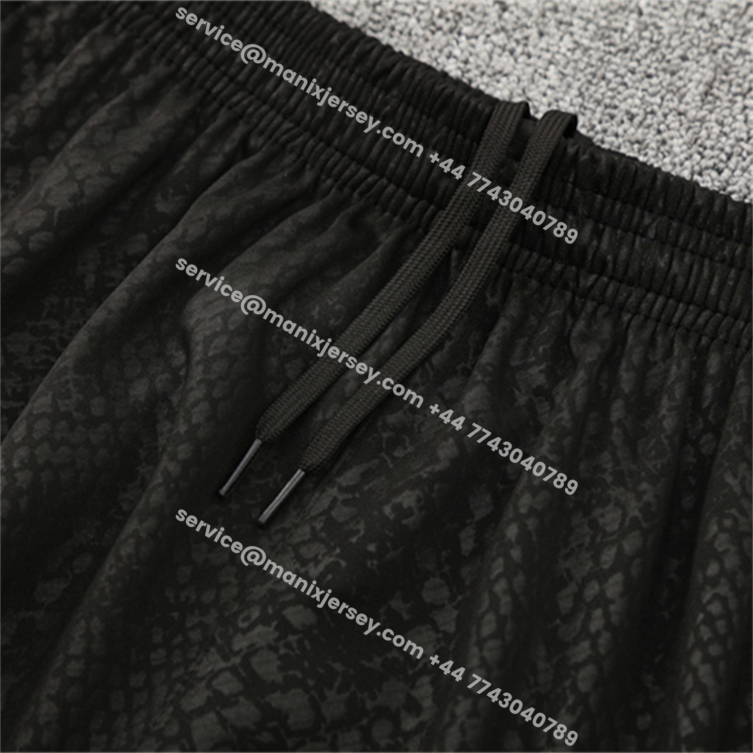 ManixJersey.com | Barcelona 25-26 X KB Long Sleeve Training Set - Black Top & Black Pants -Customize Name, Number and Patch | Worldwide Shipping